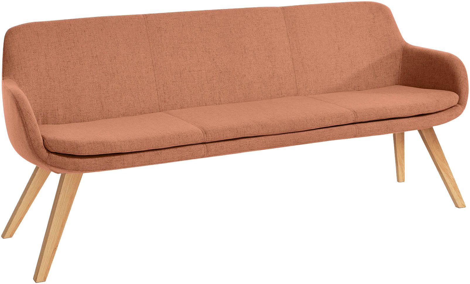 Musterring Essbank Tavia, Stativgestell aus Eiche bianco massiv, Breite 180, 200 oder 220 cm