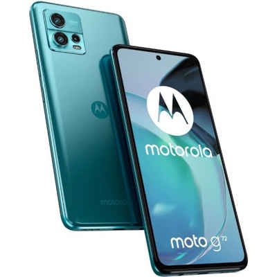 Motorola XT2255-1 Moto G72 128 GB / 8 GB - Smartphone - polar blue Smartphone (6,6 Zoll, 128 GB Speicherplatz)