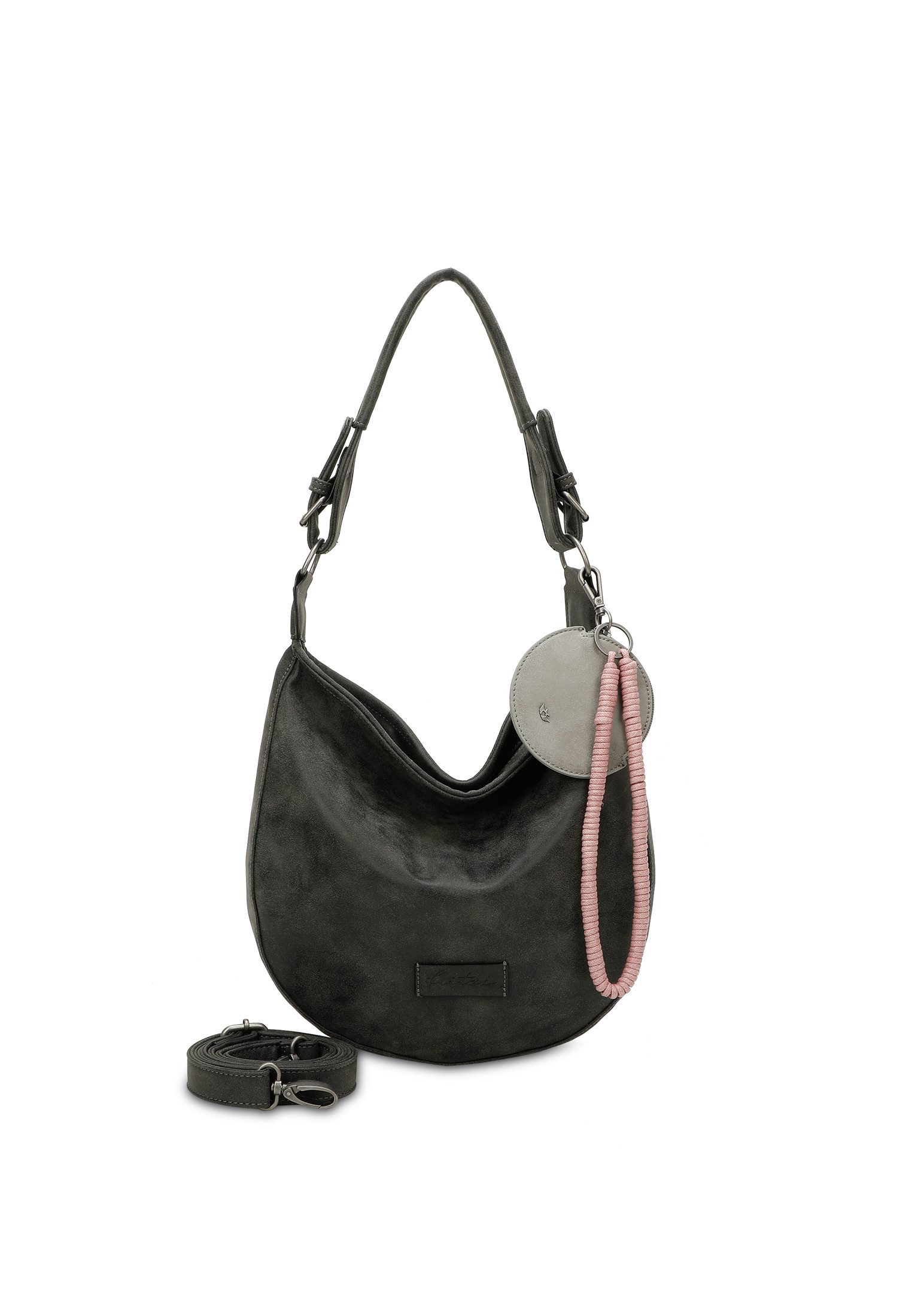 Fritzi aus Preußen Schultertasche Fritzi Hobo, mit abnehmbaren Schultergurt