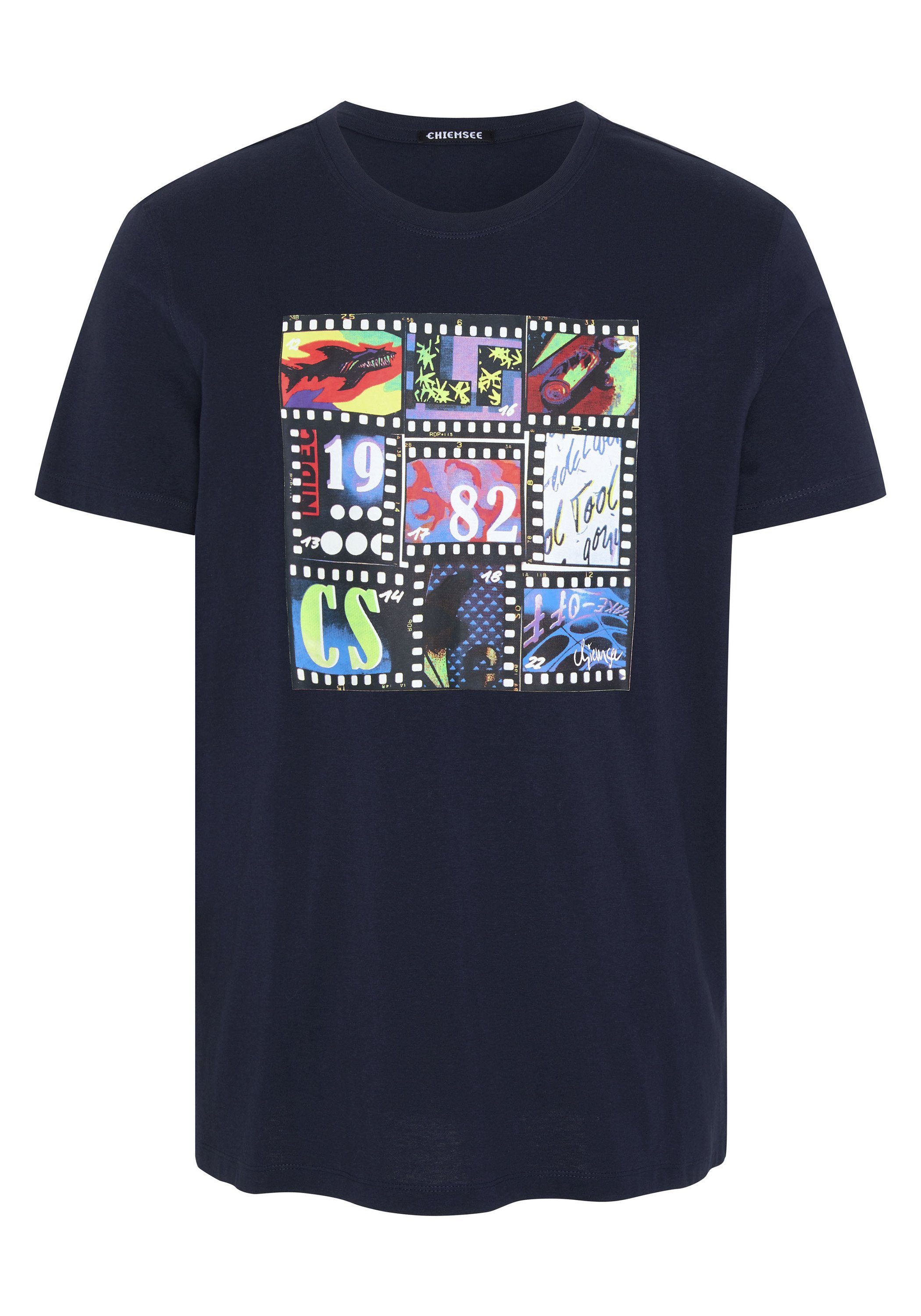 Chiemsee Print-Shirt T-Shirt mit Art-Frontprint 1 Night Sky