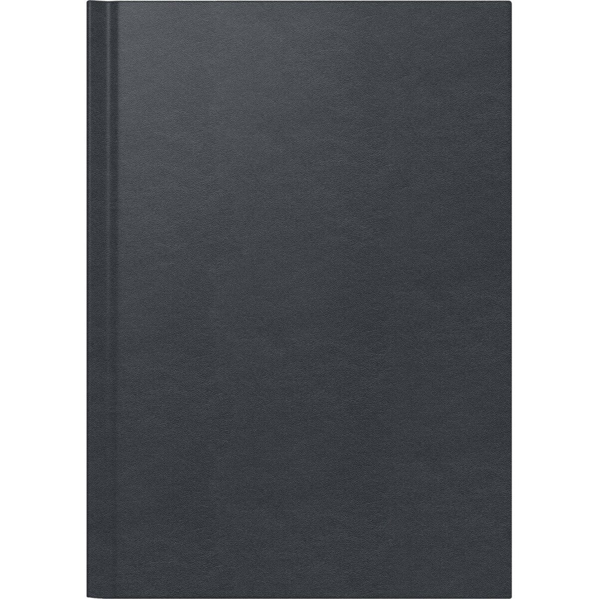 BRUNNEN Buchkalender Buchkalender 795 A5 1 Tag/Seite Leder schwarz 2027