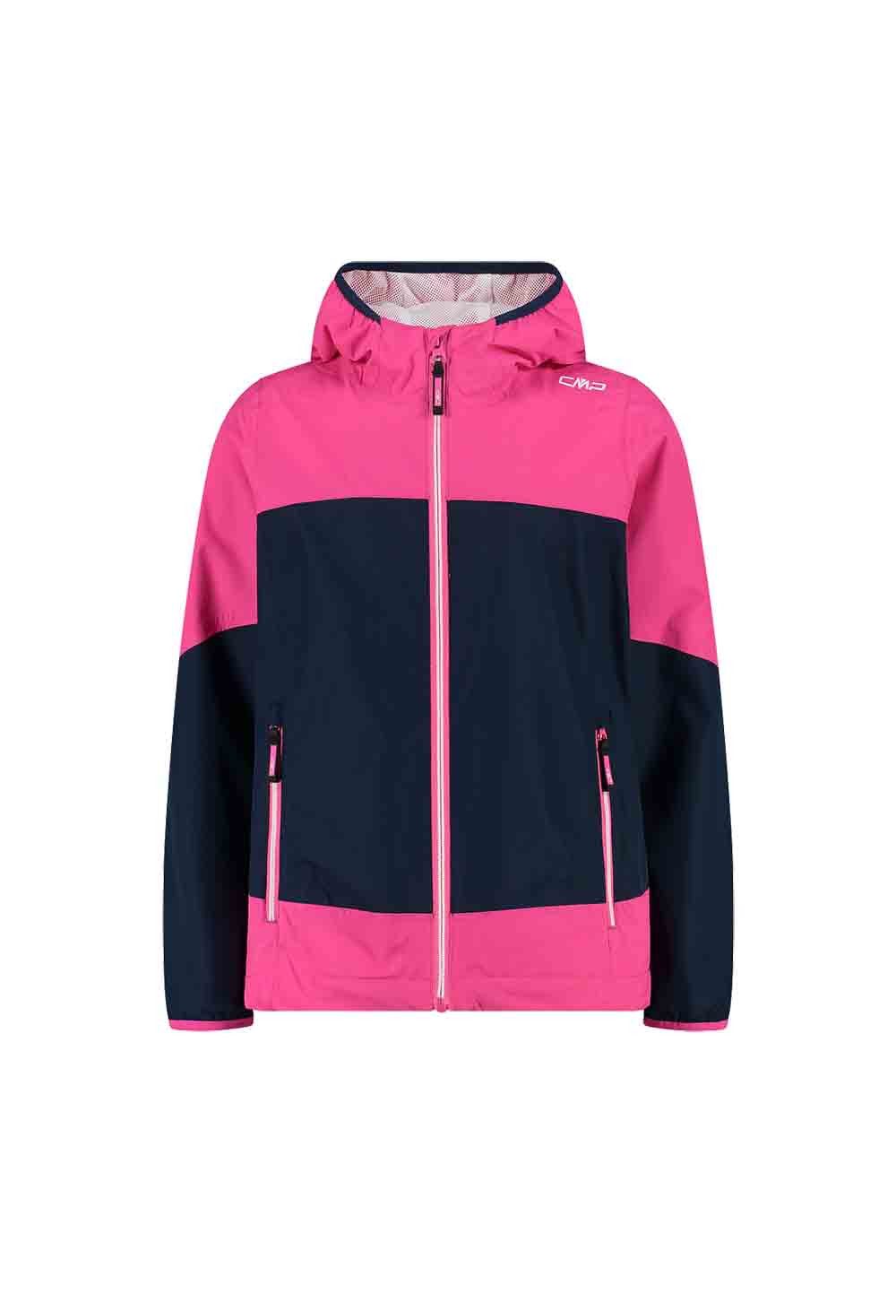 CMP Softshelljacke CMP Mädchen leichte Shelljacke aus zweifarbigem Ri
