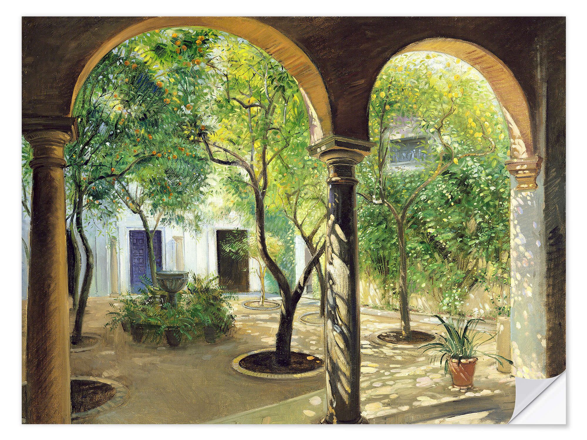 Posterlounge Wandbild Vianna Palast, Cordoba, Timothy Easton, erhältlich al günstig online kaufen