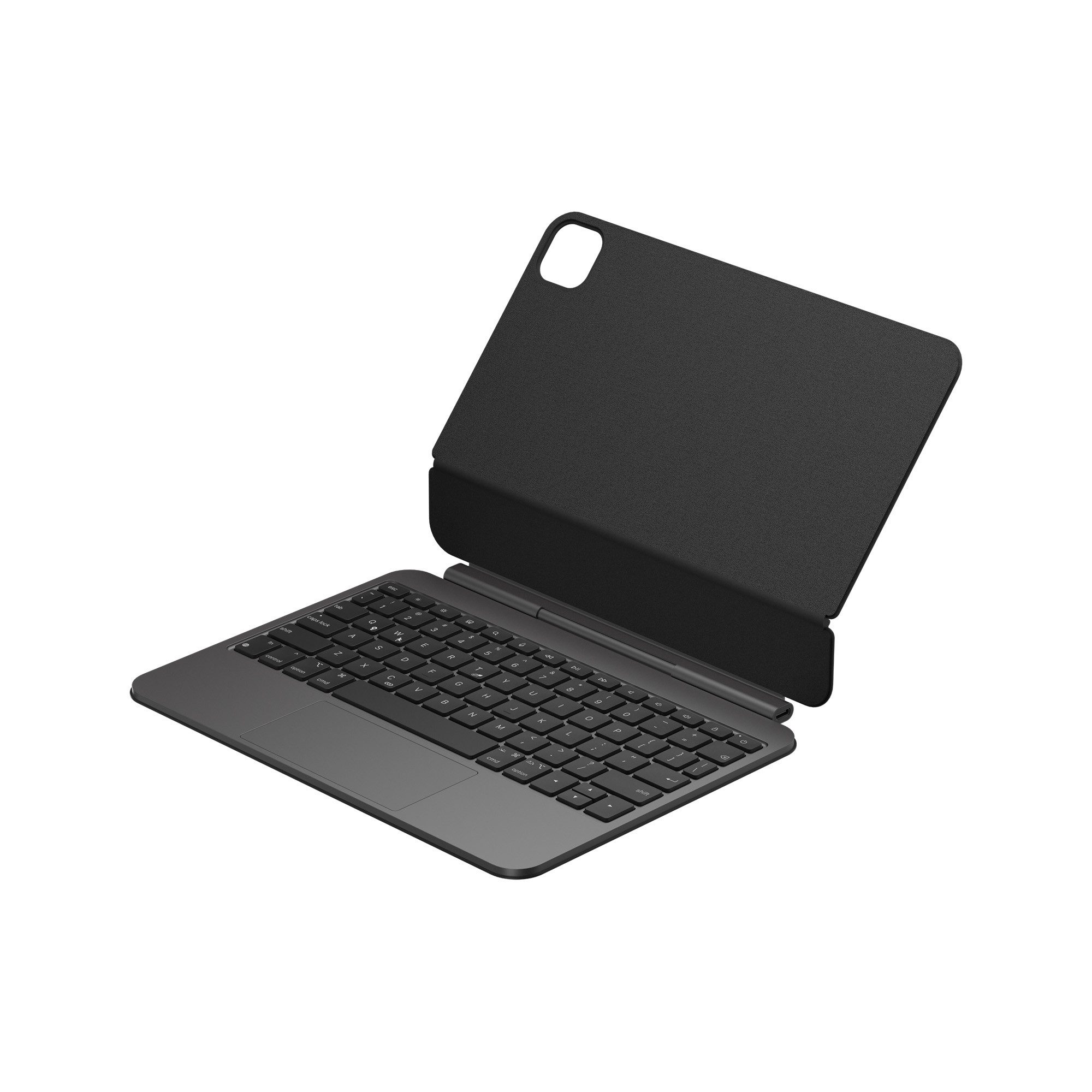 Futurea Magic Keyboard für iPad Air/Pro Tastatur mit Touchpad iPad-Tastatur (Beleuchtet, iPadOS-Trackpad, starker Akku & ergonomisch einstellbar)