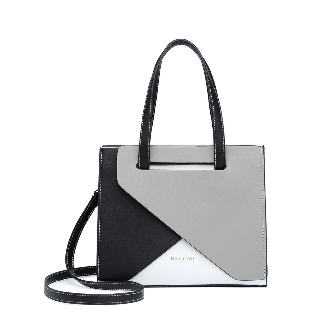 Miss Lulu Handtasche Damen Mittelgroße Schultertasche günstig online kaufen