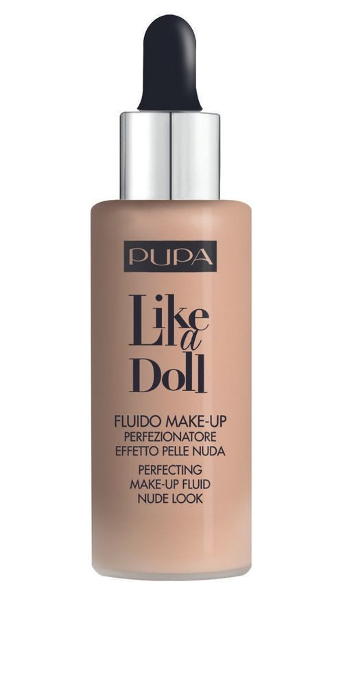 Pupa Milano Foundation Pupa Milano Like A Doll Make-Up Fluid 020-Light Beige 30ml
