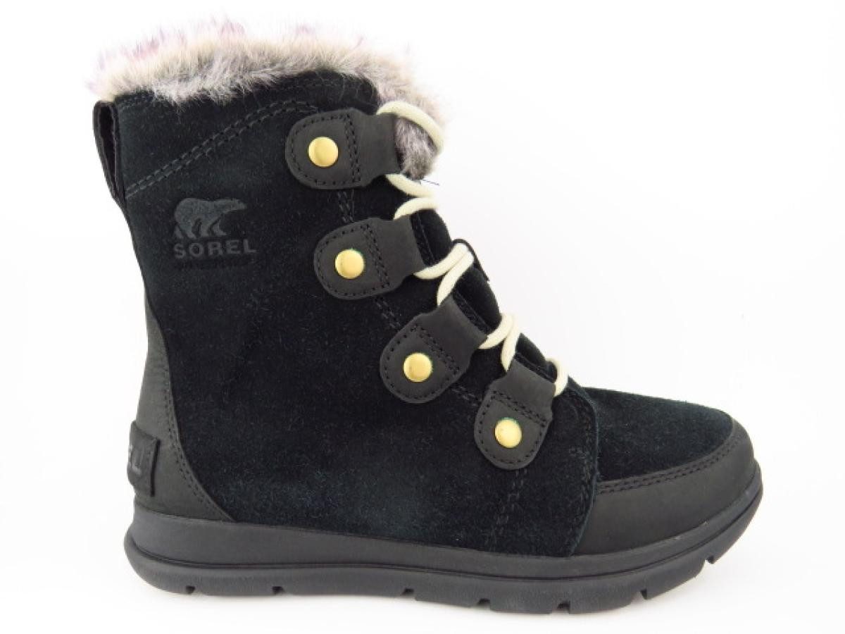 Sorel Explorer Joan schwarz Winterstiefel