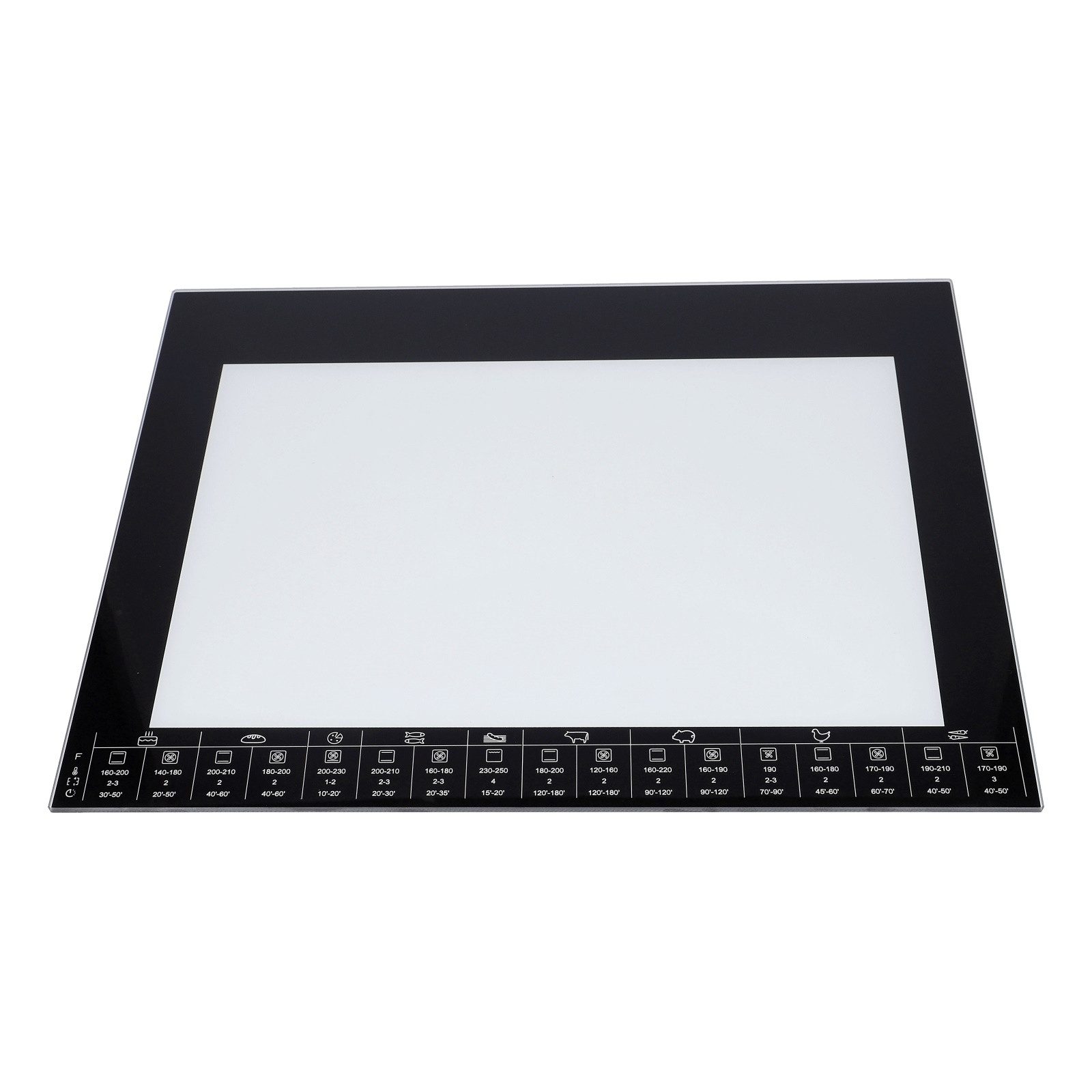 easyPART Montagezubehör Backofen wie Amica 9078691 Innenscheibe für Backofentüre, Für Backofen / Herd