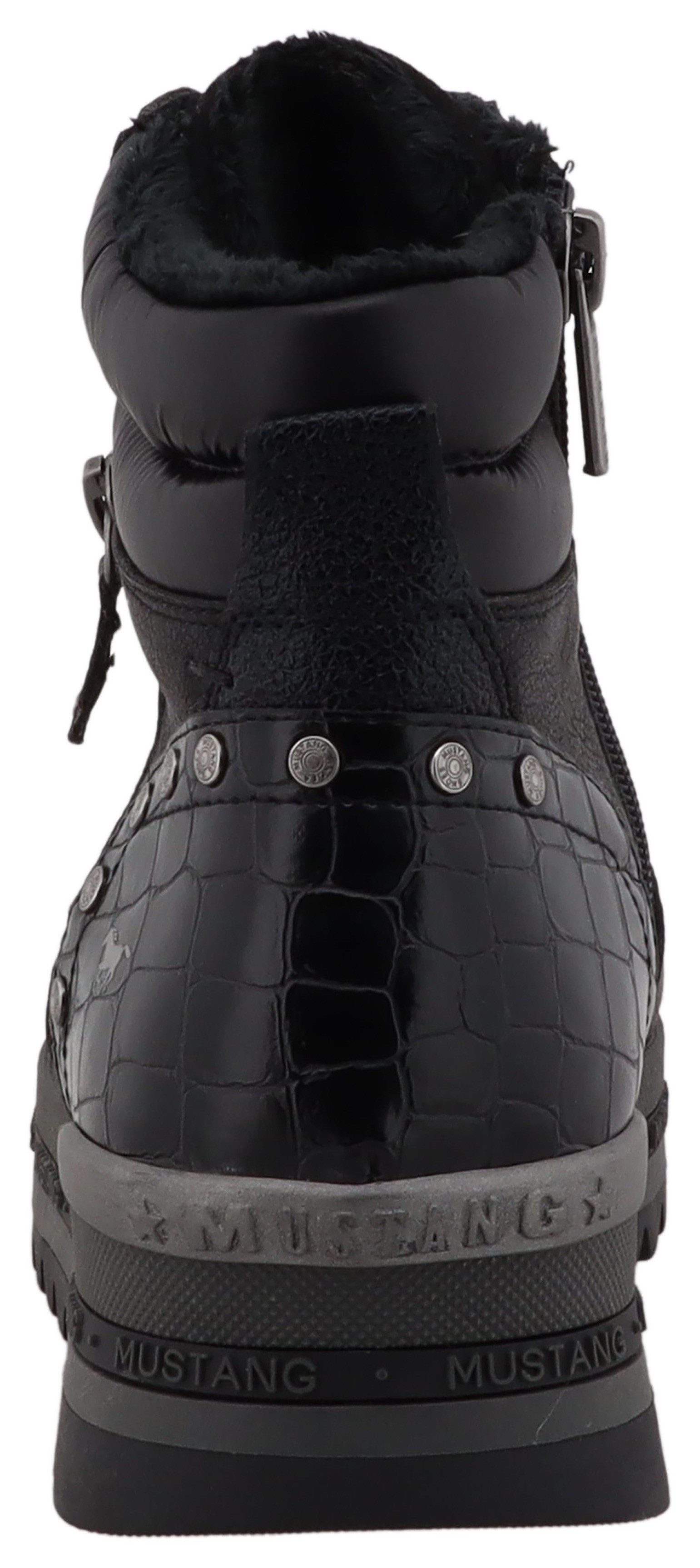 Mustang Shoes Urbana Winterboots Plateausneaker, Winterboots mit Warmfutter