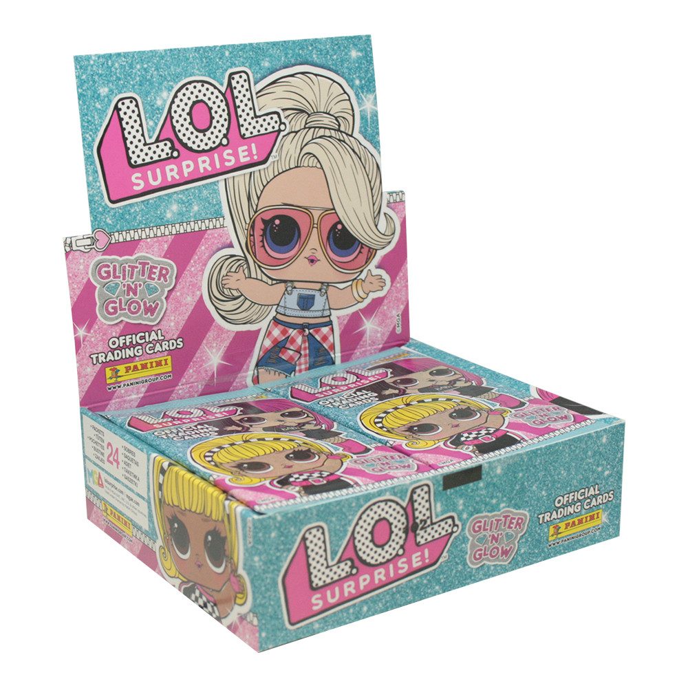 Panini Sammelkarte L.O.L Surprise Serie 3 Glitter 'N' Glow - 1 Display (24 Booster)