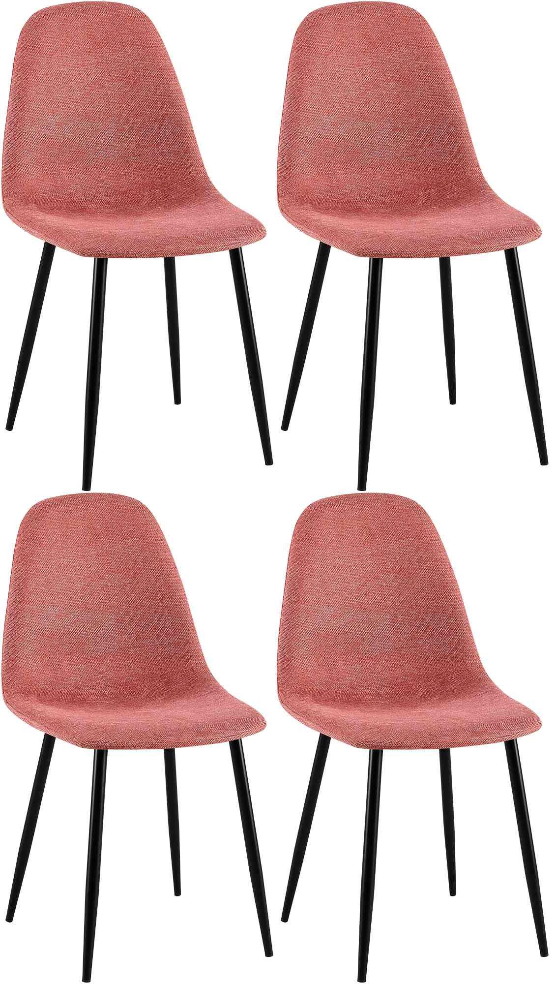 CLP Esszimmerstuhl Napier (4er Set), Metall, günstig online kaufen