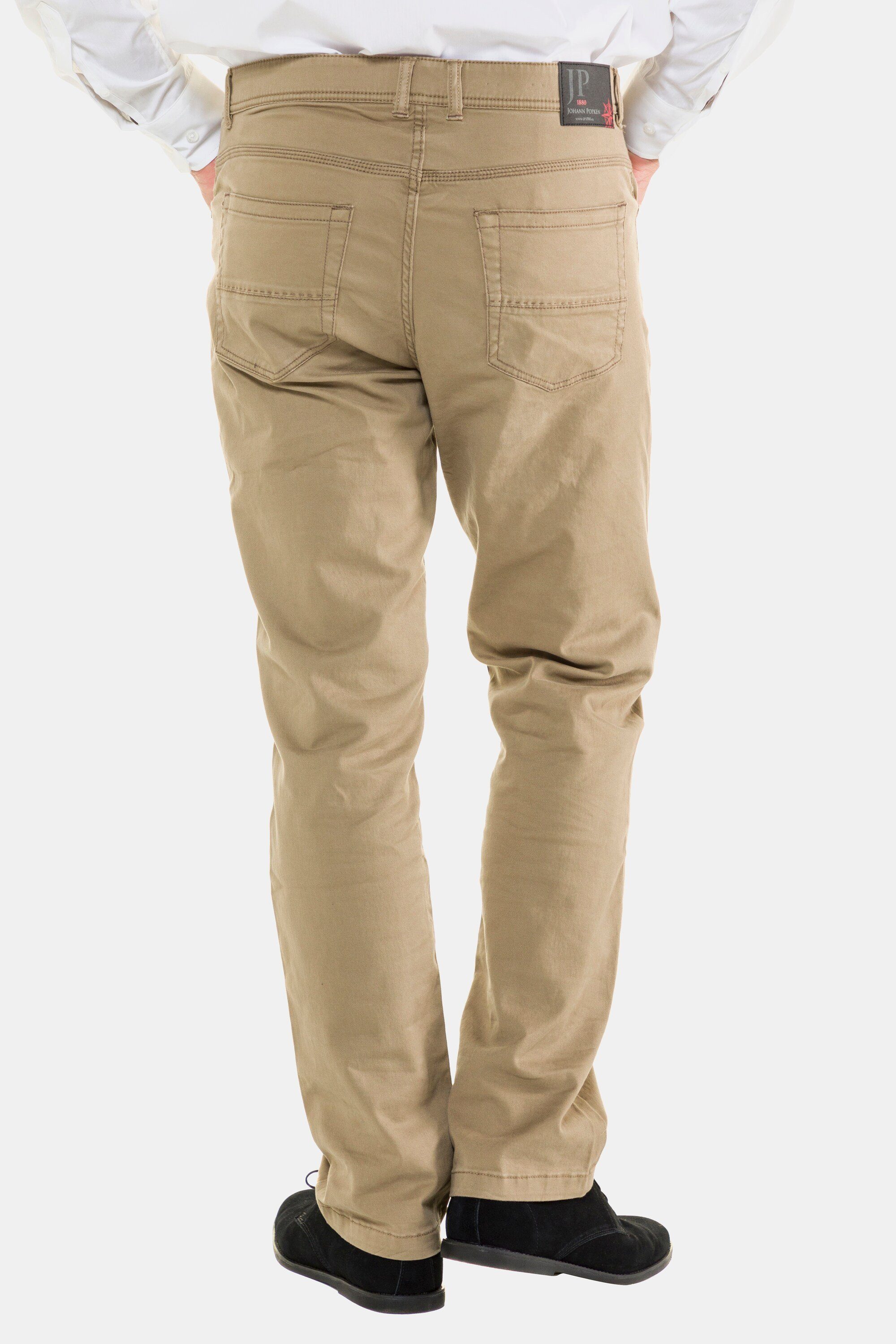 Regular Fit Bund elastischer JP1880 Hose sand 5-Pocket-Jeans 5-Pocket