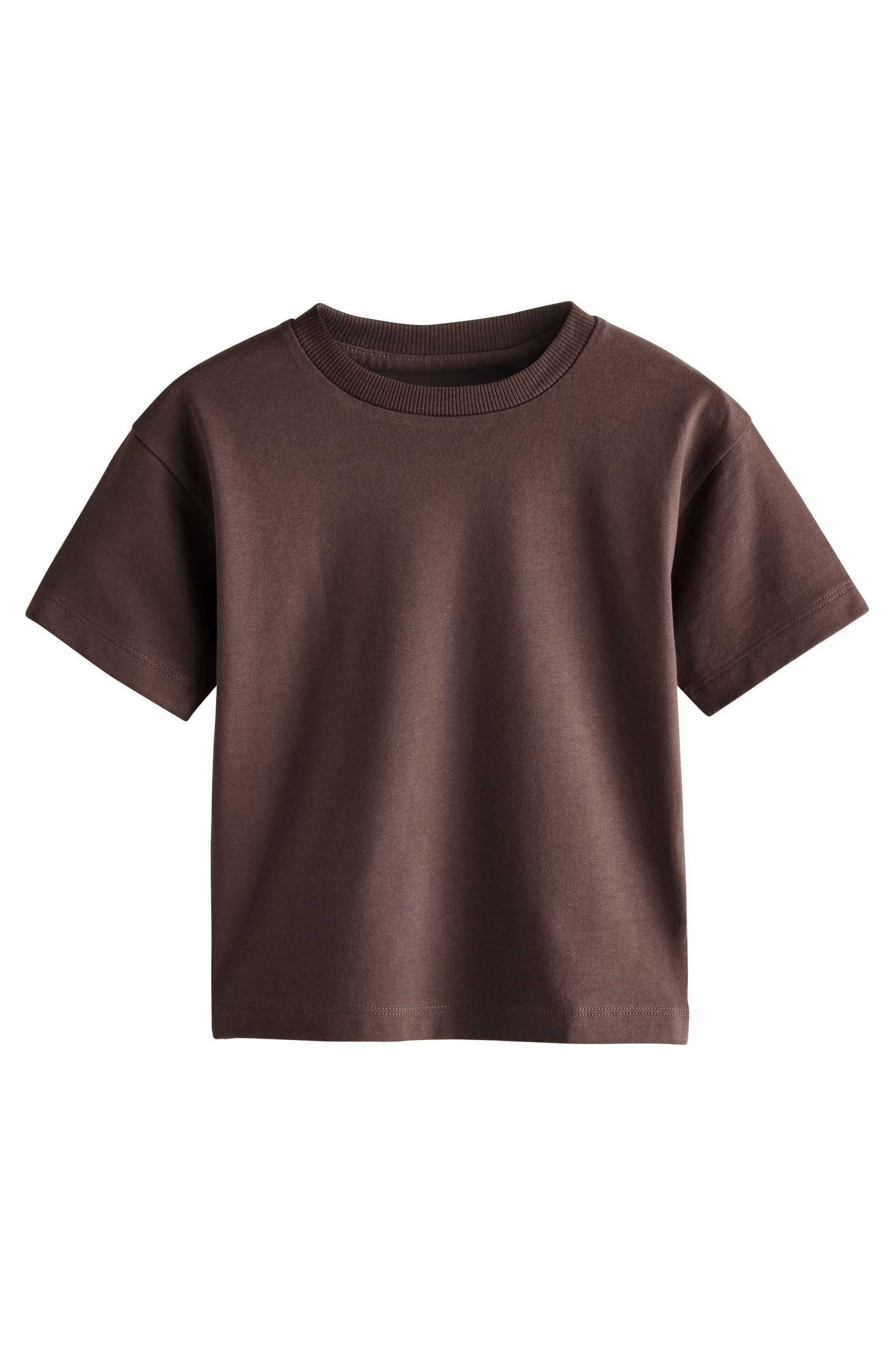 Next T-Shirt Kurzärmelige schlichte T-Shirts im 5er-Pack (5-tlg)