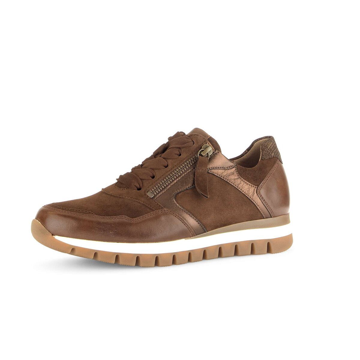 Gabor Sneaker low Materialmix Leder Sneaker günstig online kaufen
