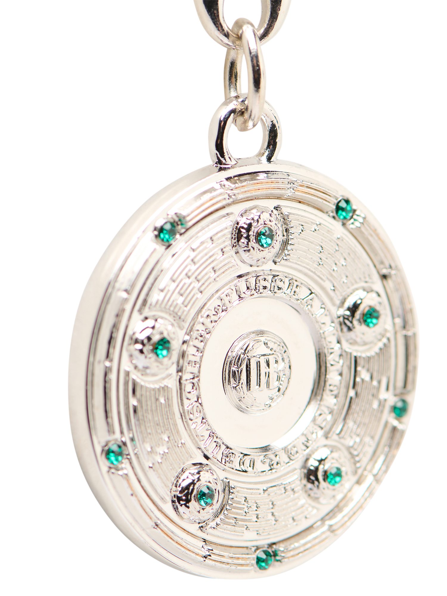 FC Bayern München Schlüsselanhänger FC Bayern München I Schlüsselanhänger Rekordmeister I Silber