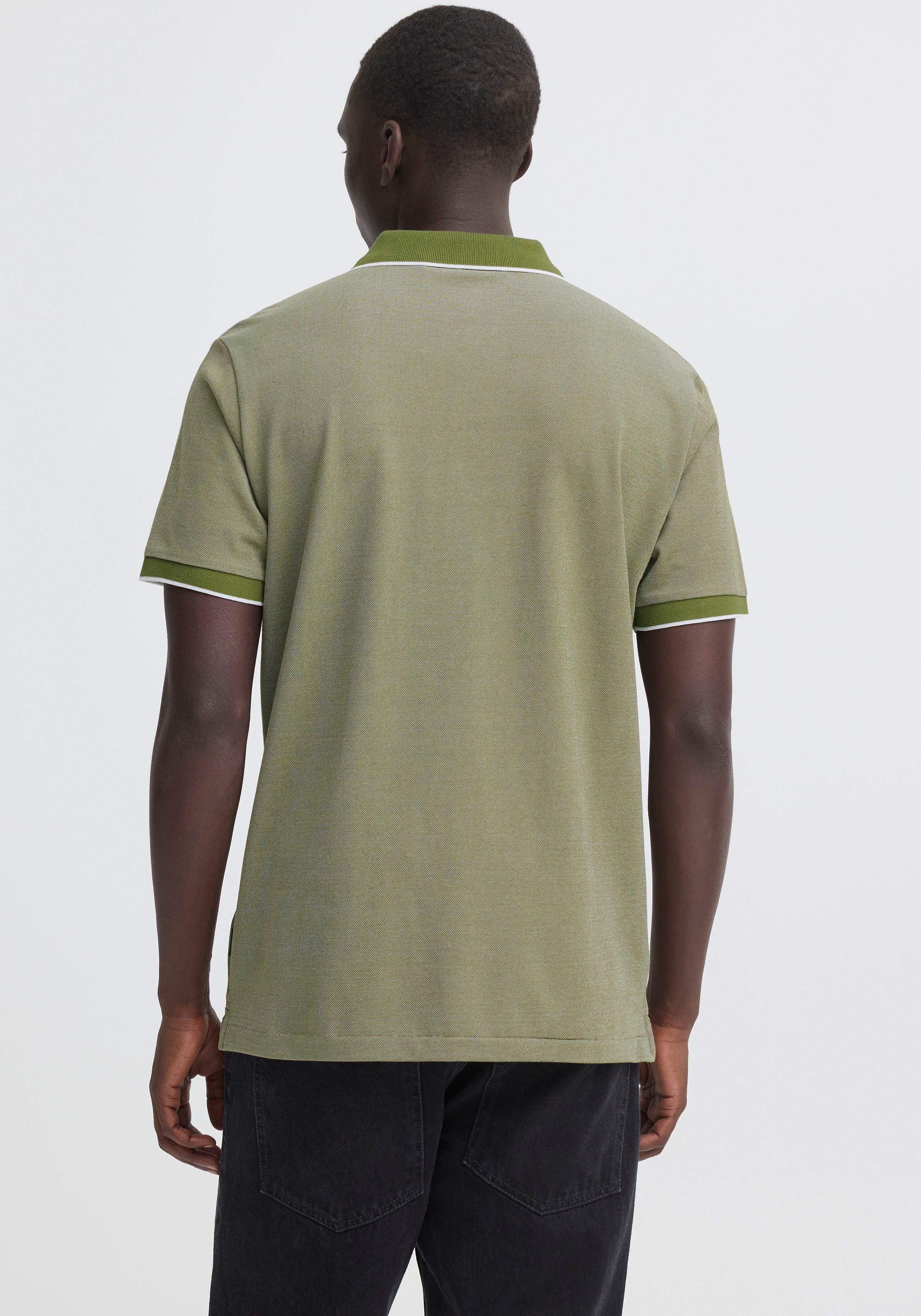 Blend Poloshirt BHGILBERT POLO S/S aus Baumwollmischung, Regular Fit, mit kurzer Knopfleiste, unifarben – Bild 2 von 5