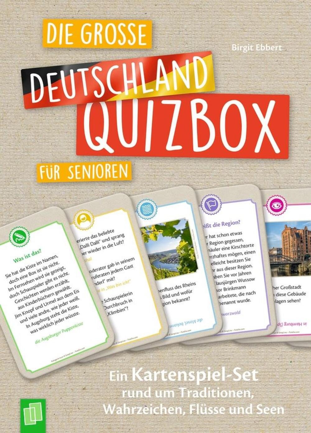 Verlag an der Ruhr Spiel, Die große Deutschland-Quizbox für Senioren