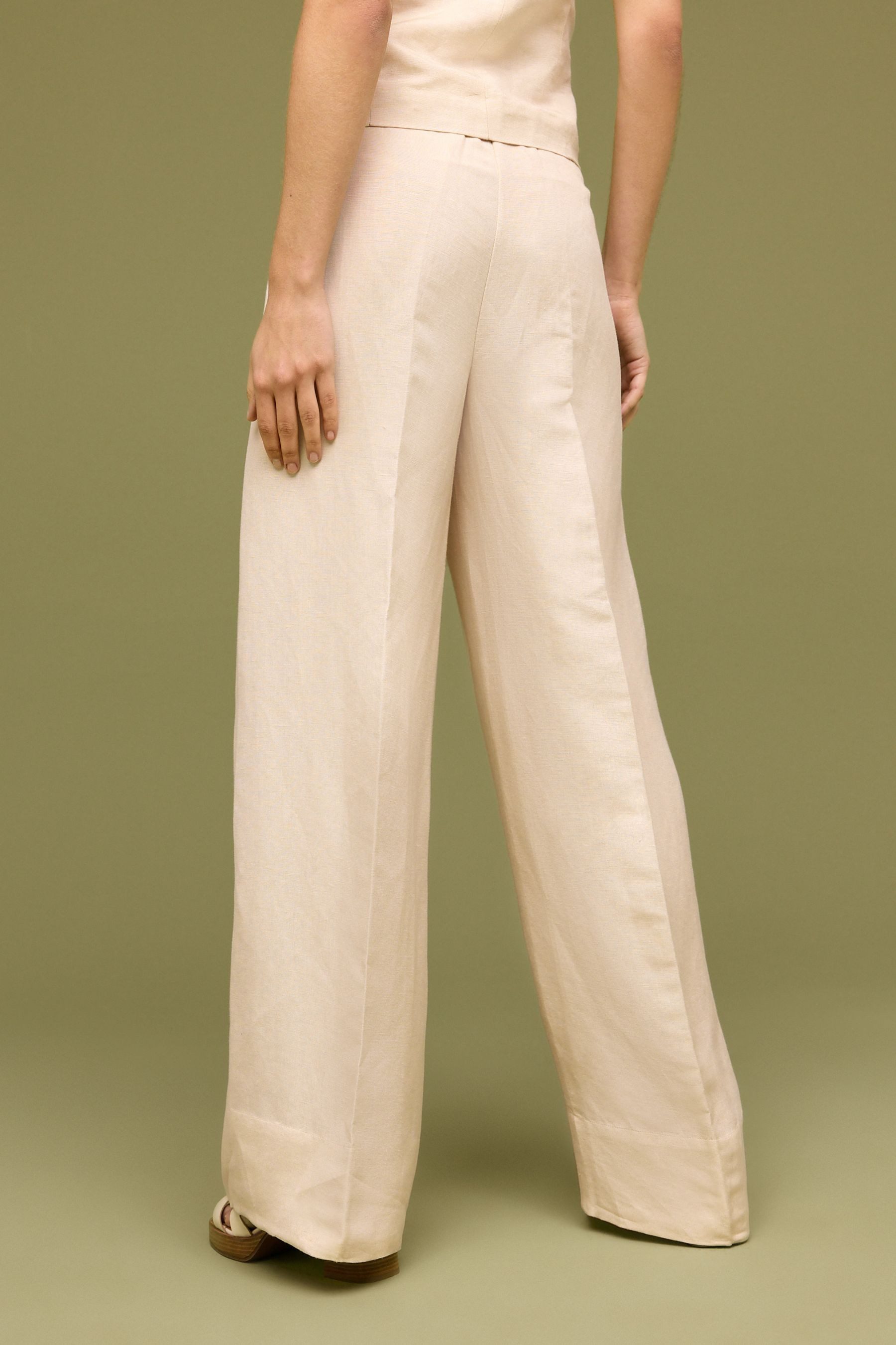 Next Leinenhose Hose mit weitem Bein günstig online kaufen
