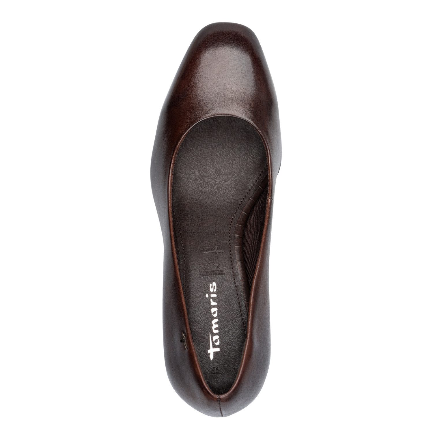 Tamaris Pumps Blockabsatz, Abendschuh, Businesschuh in modischer Karreeform