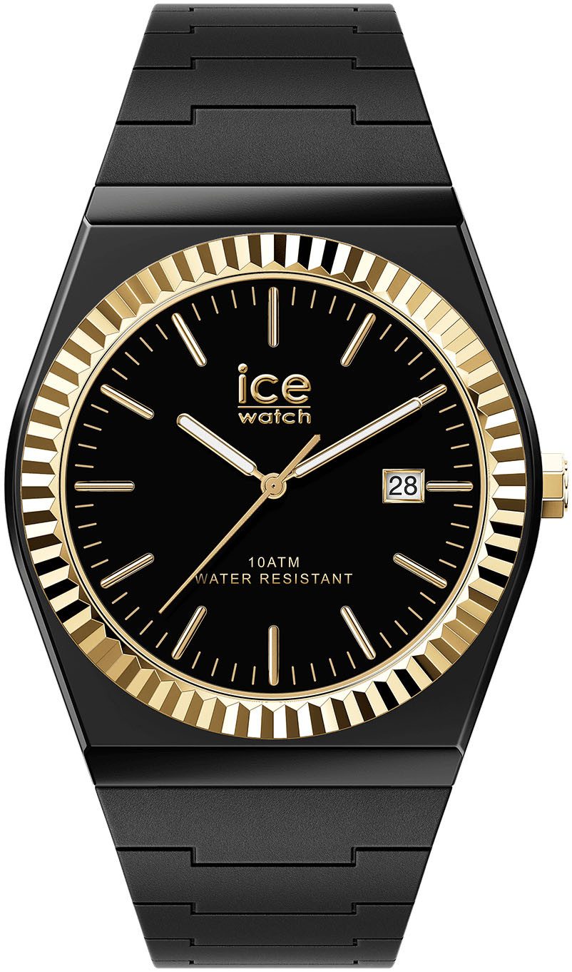ice-watch Quarzuhr 024768, Armbanduhr,Herrenuhr,Damenuhr,Silikonarmband,Datum,10 bar wasserdicht