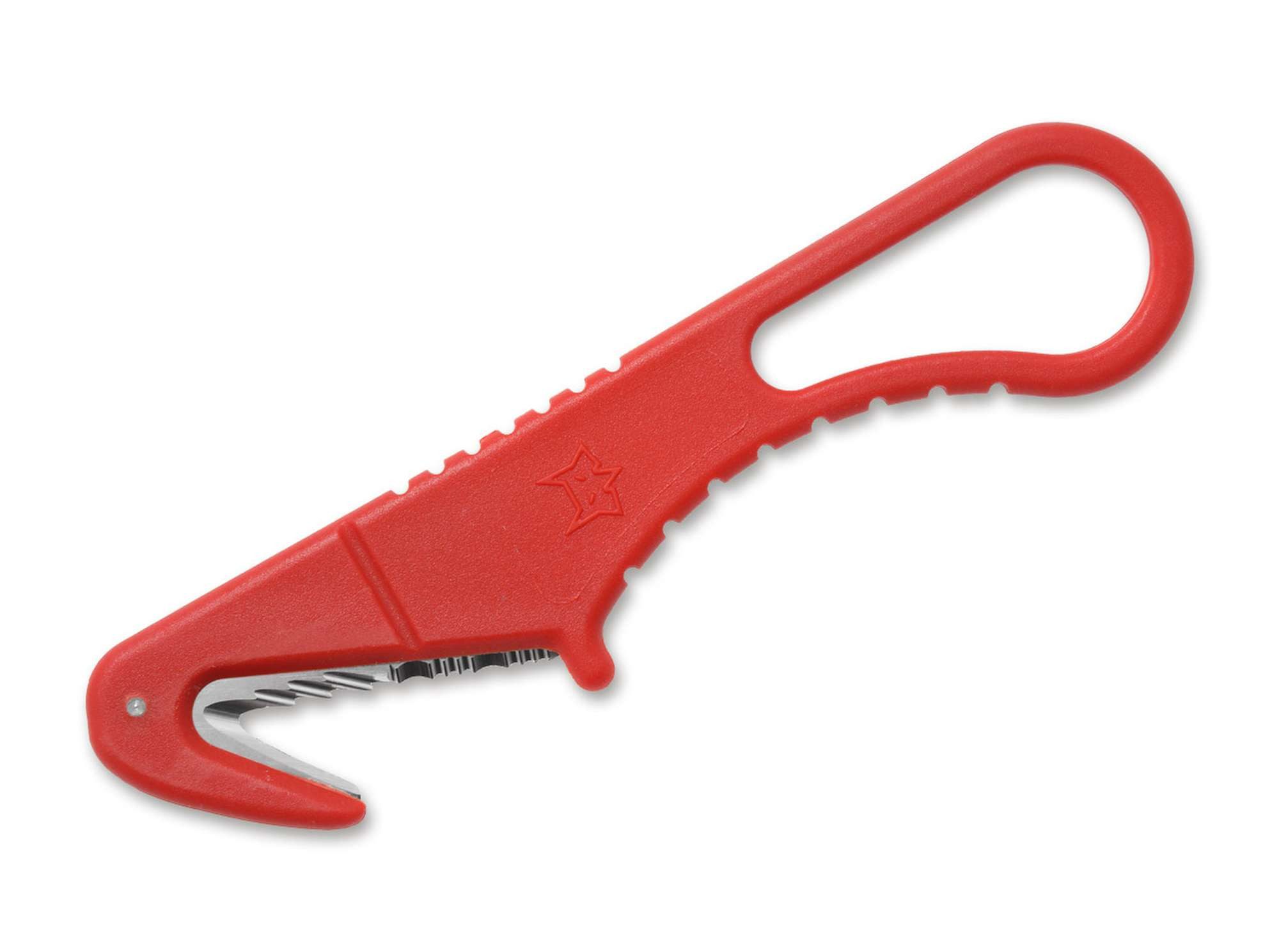 Fox Knives Taschenmesser Feststehendes Messer Rescue FRN Red