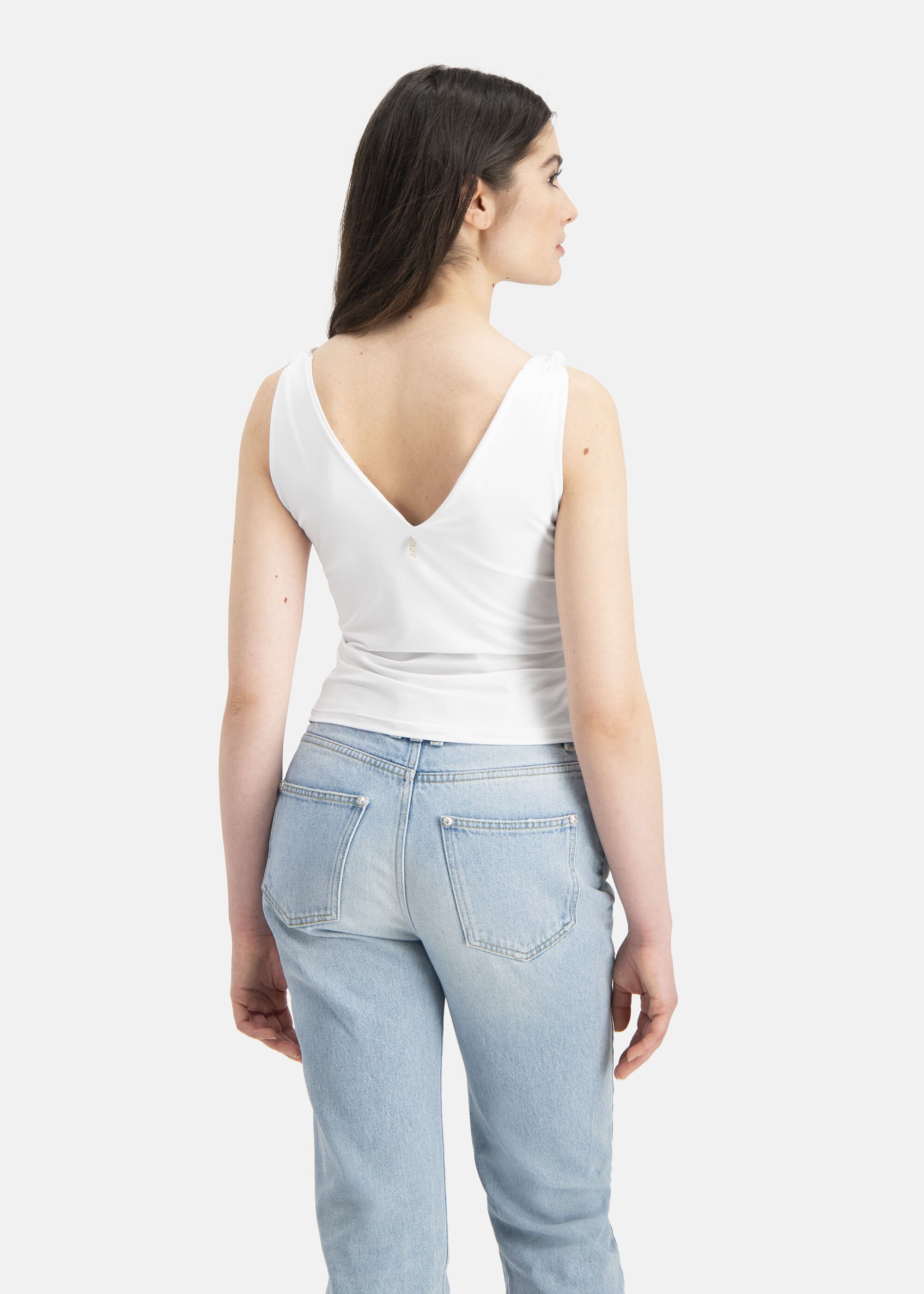Nicowa Shirttop NODOWIA (1-tlg) mit Knotendetail