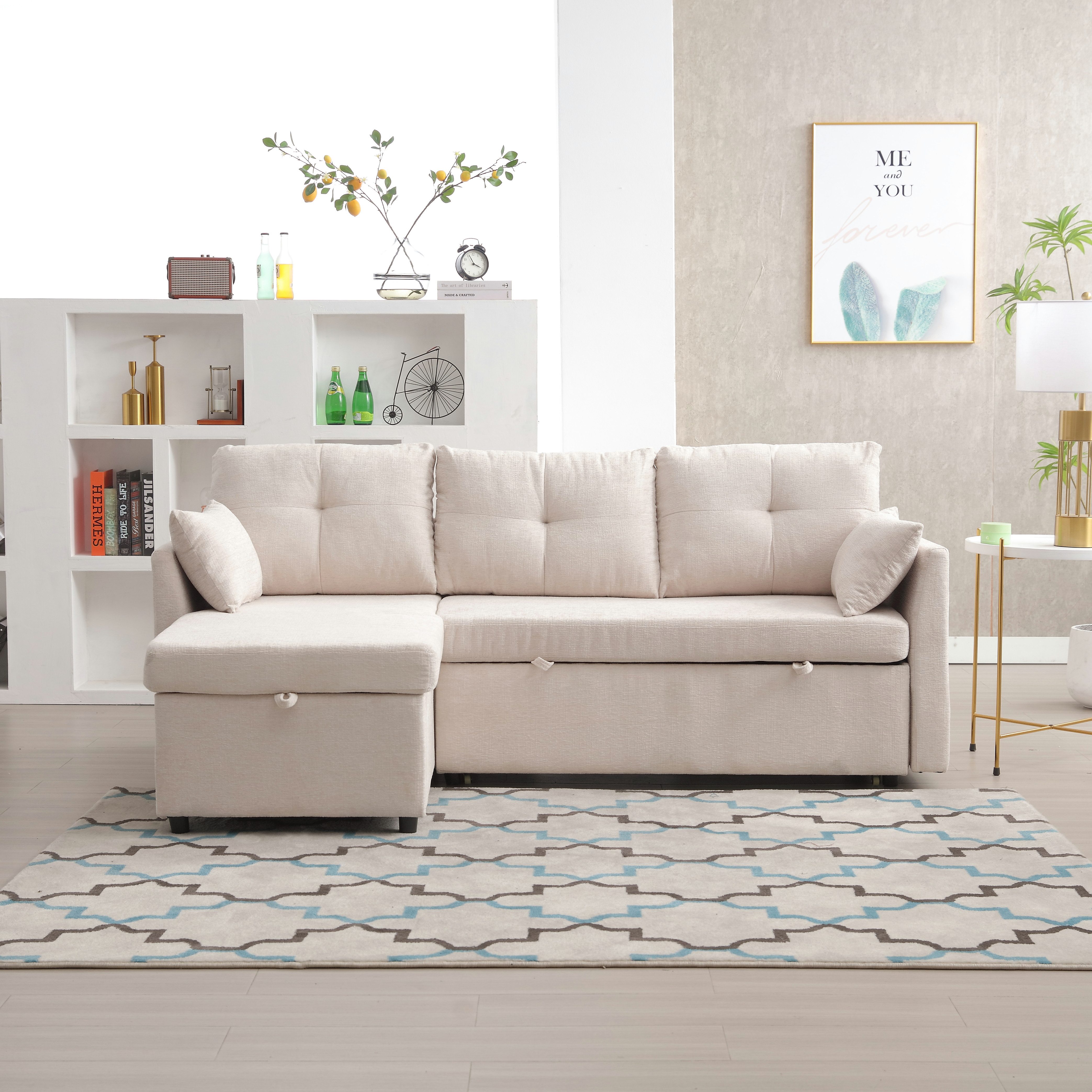 OKWISH Sofa Ecksofa L-förmiges modulares Sofa, günstig online kaufen