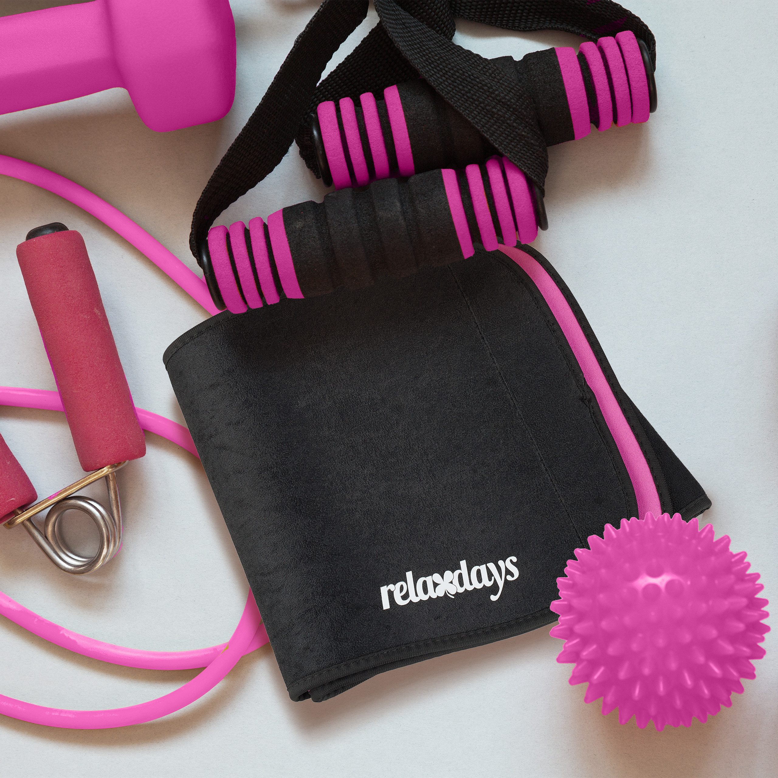 relaxdays Bauchweggürtel Hula Hoop M günstig online kaufen