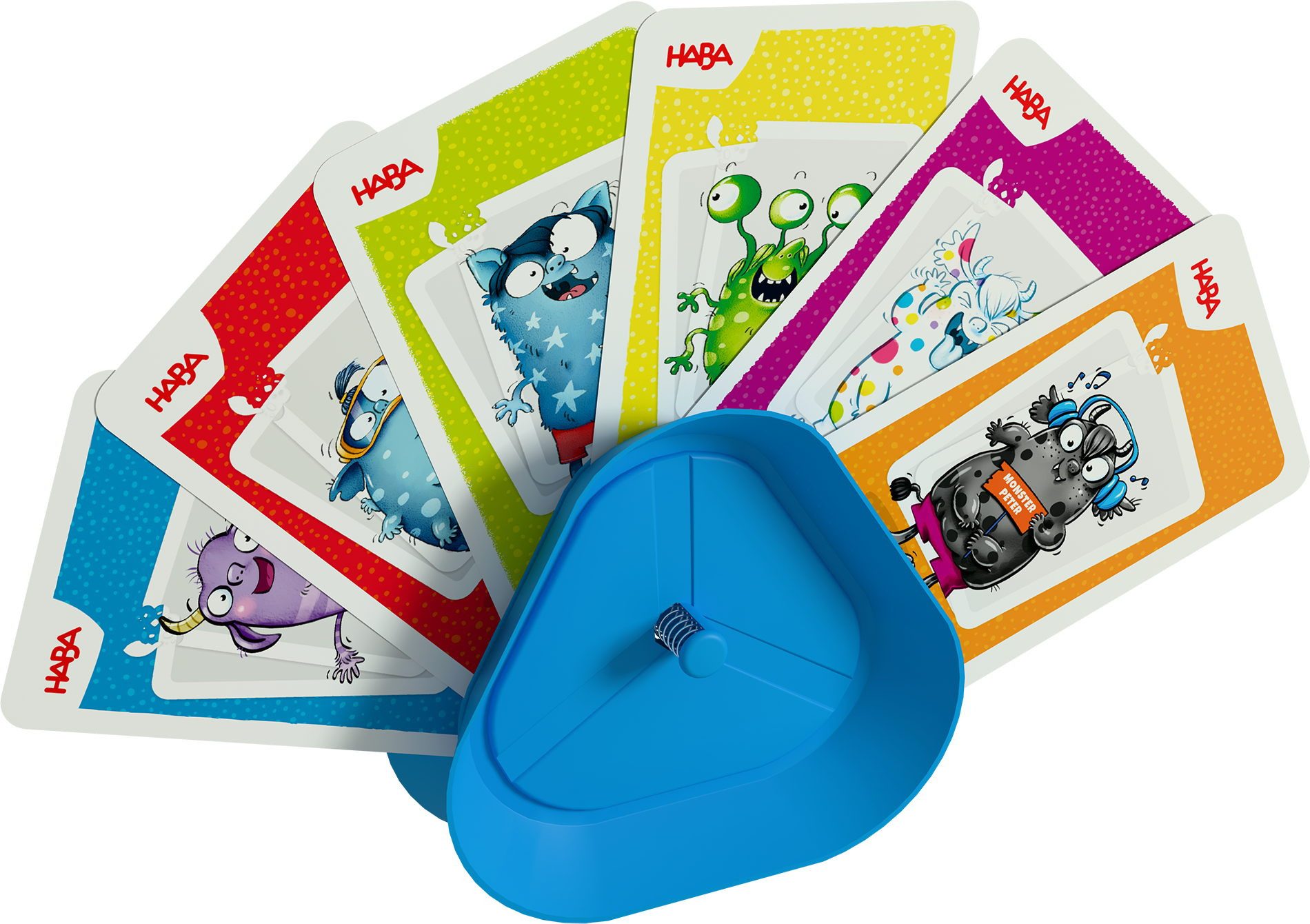 Haba Spiel Kartenhalter blau bis zu 10 Spielkarten 2013787003