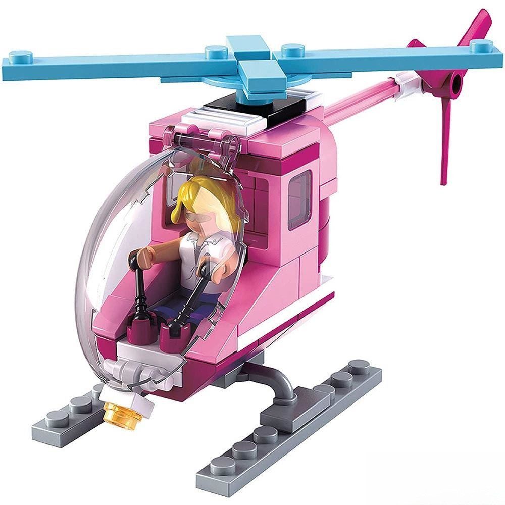 Sluban Strand Helikopter M38-B0600D Konstruktions-Spielset