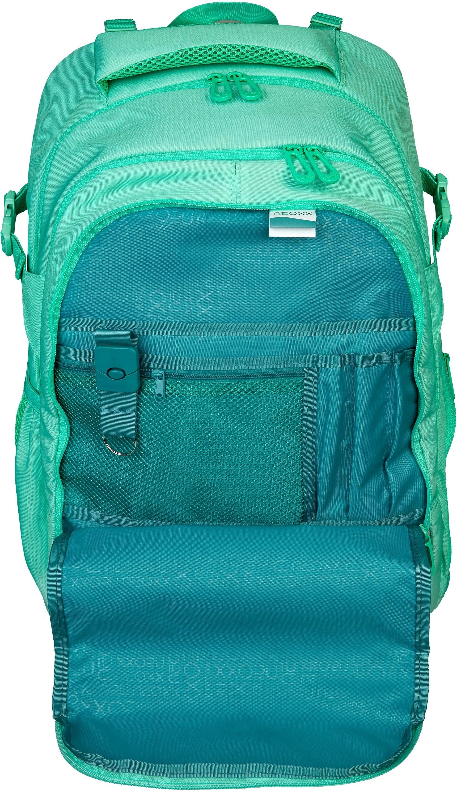 neoxx Schulrucksack Active, Mint to be, günstig online kaufen