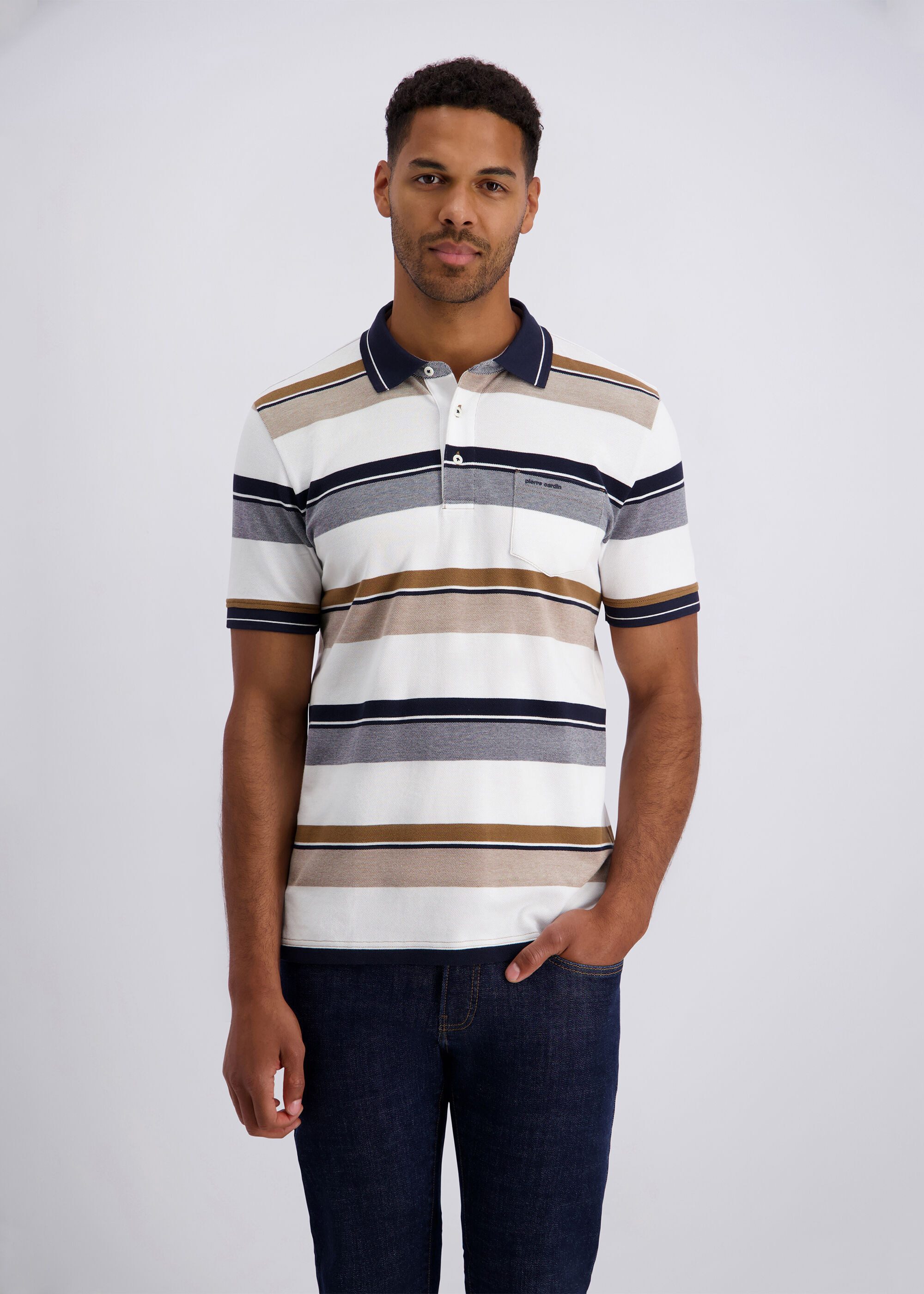 Pierre Cardin Poloshirt (1-tlg) im modern Fit