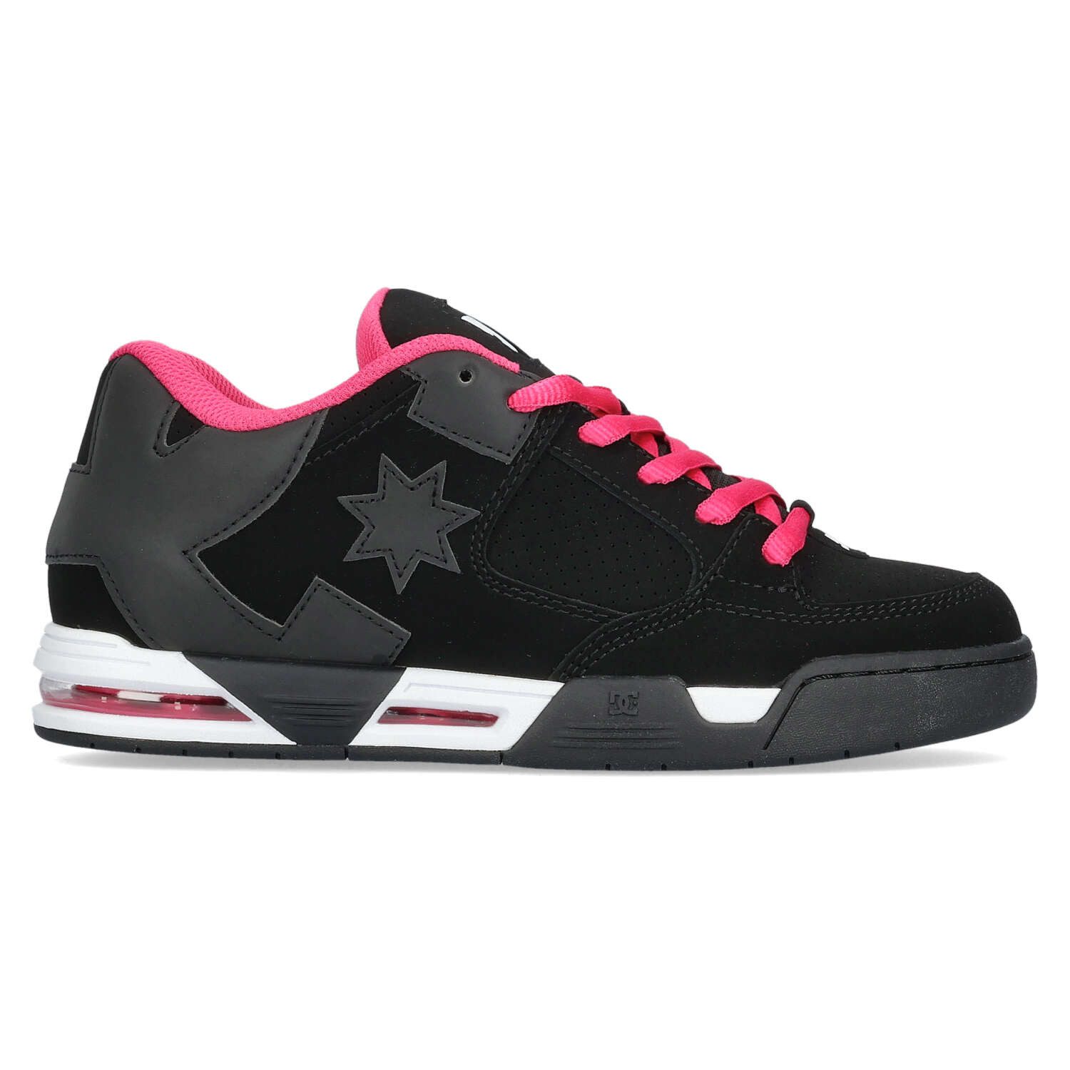 DC Shoes DC Shoes DC Command Black/Black/Pink Sneaker