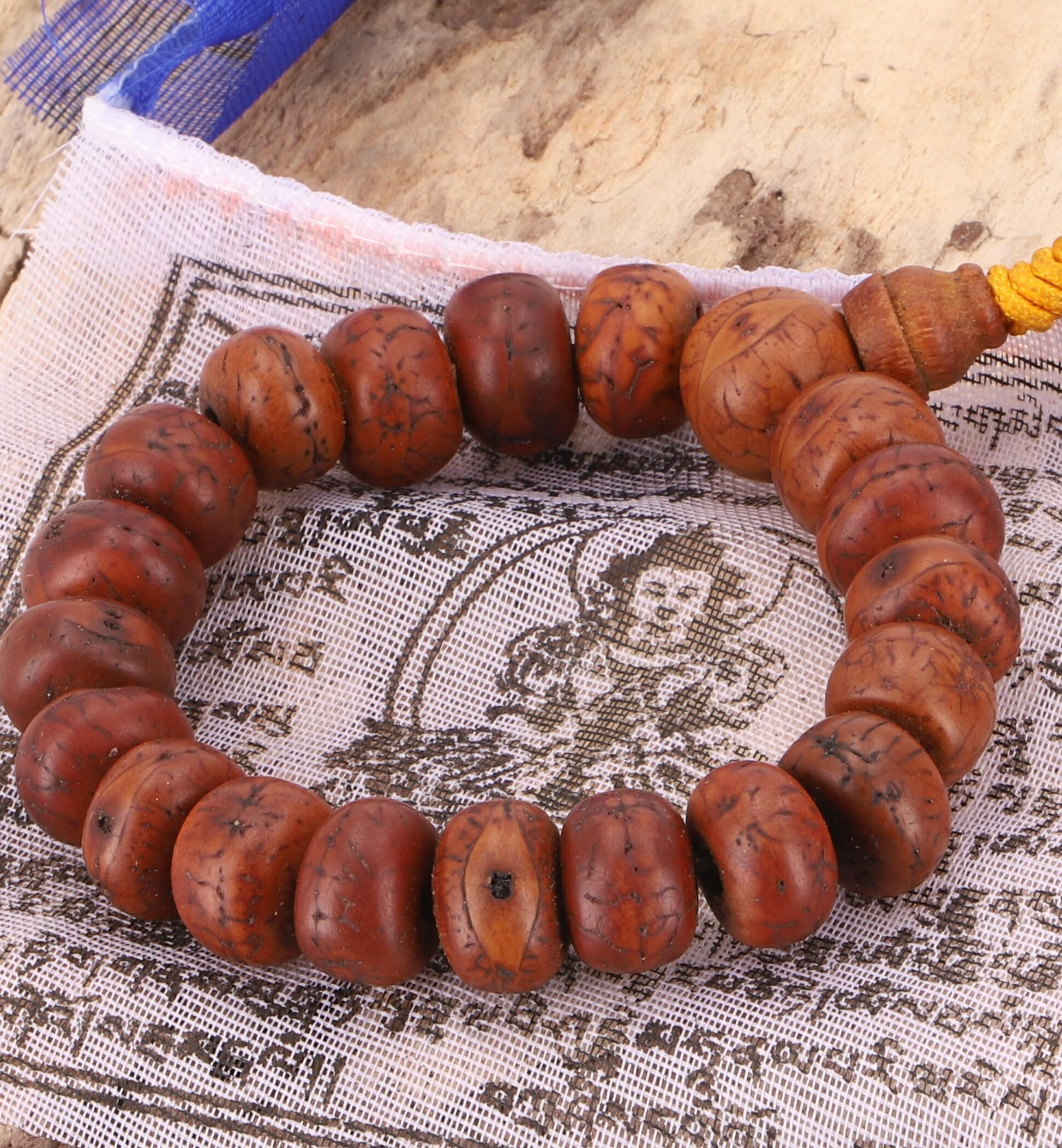 Guru-Shop Armreif Armband, tibetische Handmala, buddhistischer..