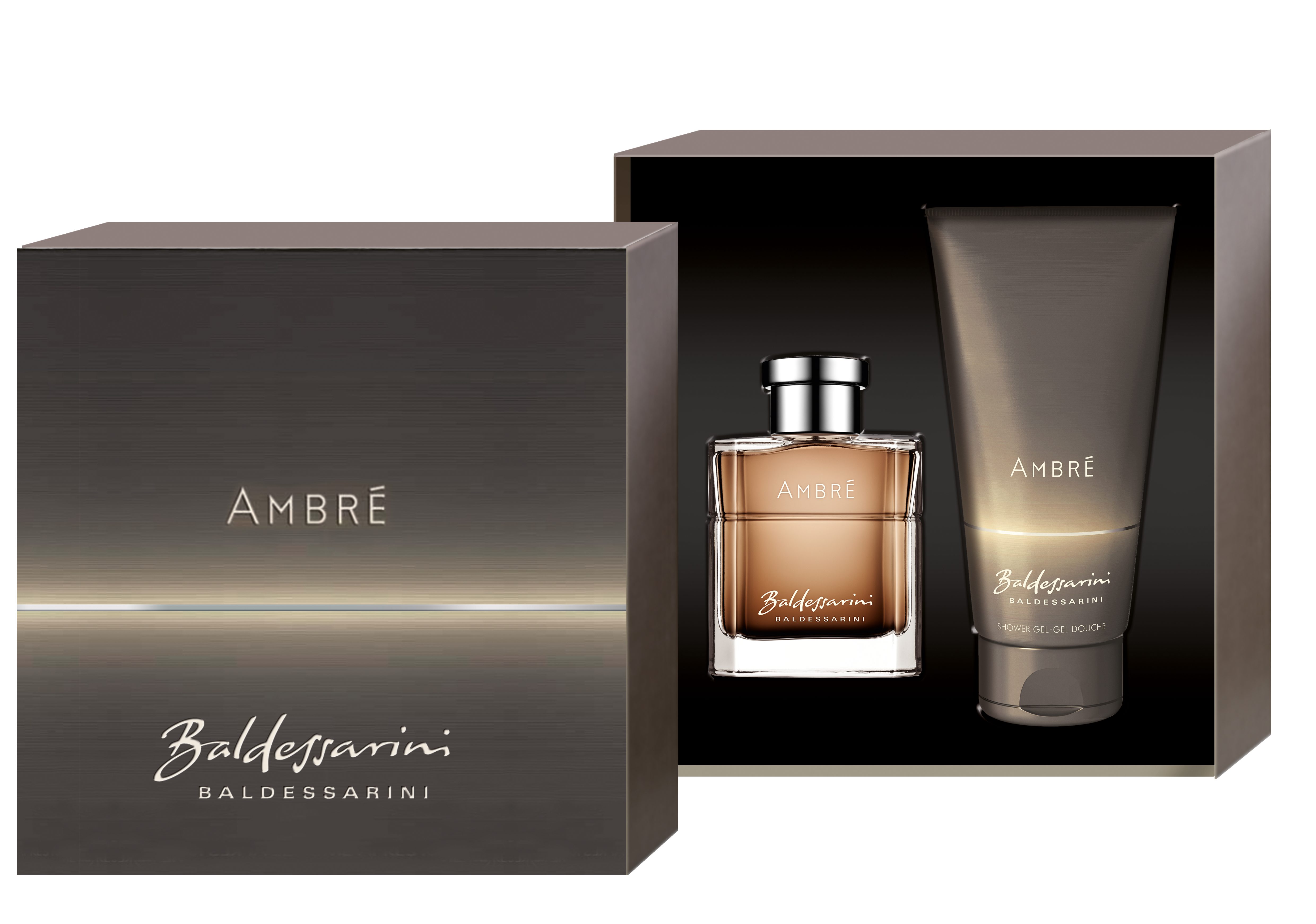 BALDESSARINI Duft-Set Baldessarini Ambre Duo Set (EdT 50 ml/ DG 150 ml), 2-tlg.