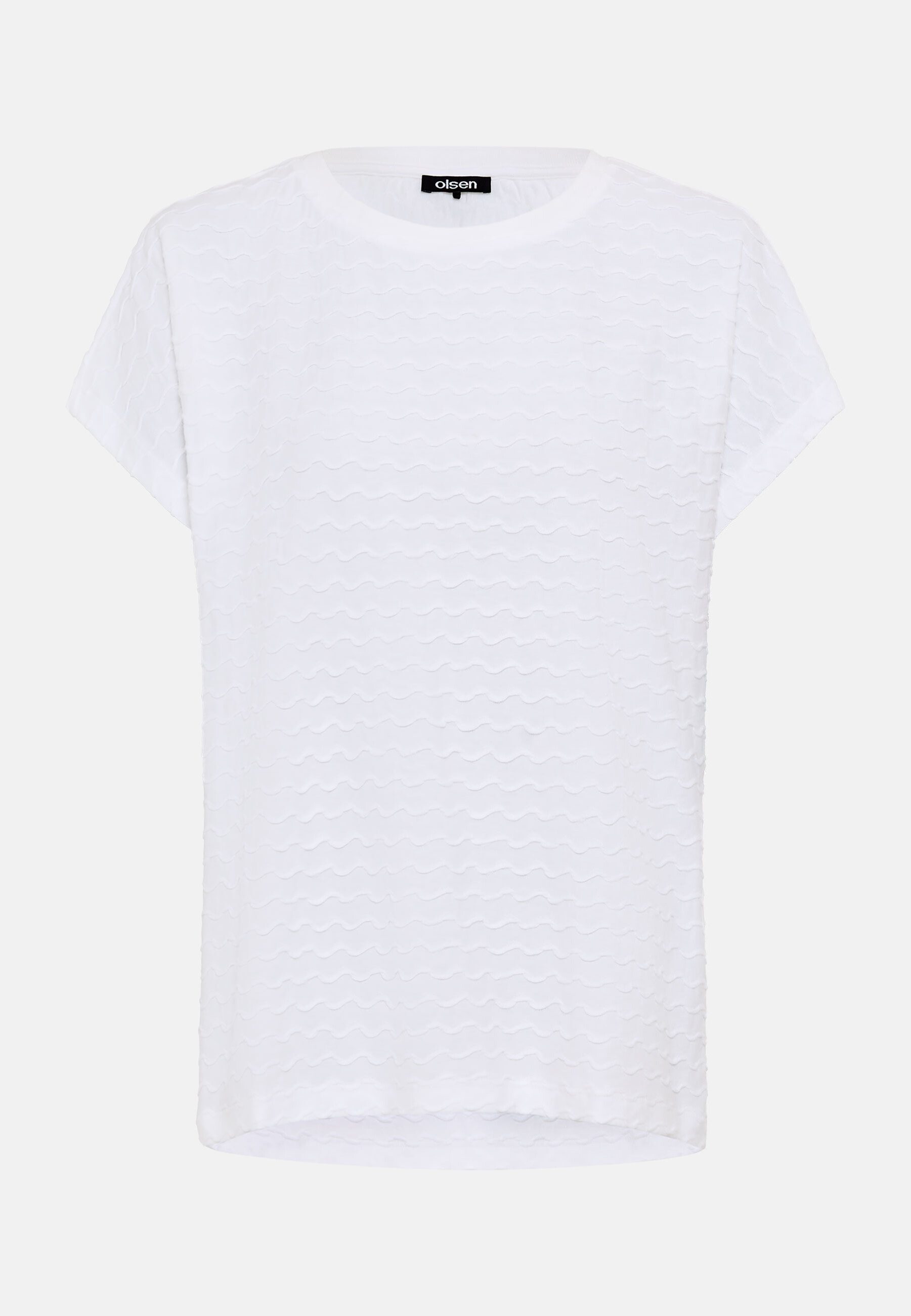 Olsen T-Shirt Shirt mit Rundhalsausschnitt