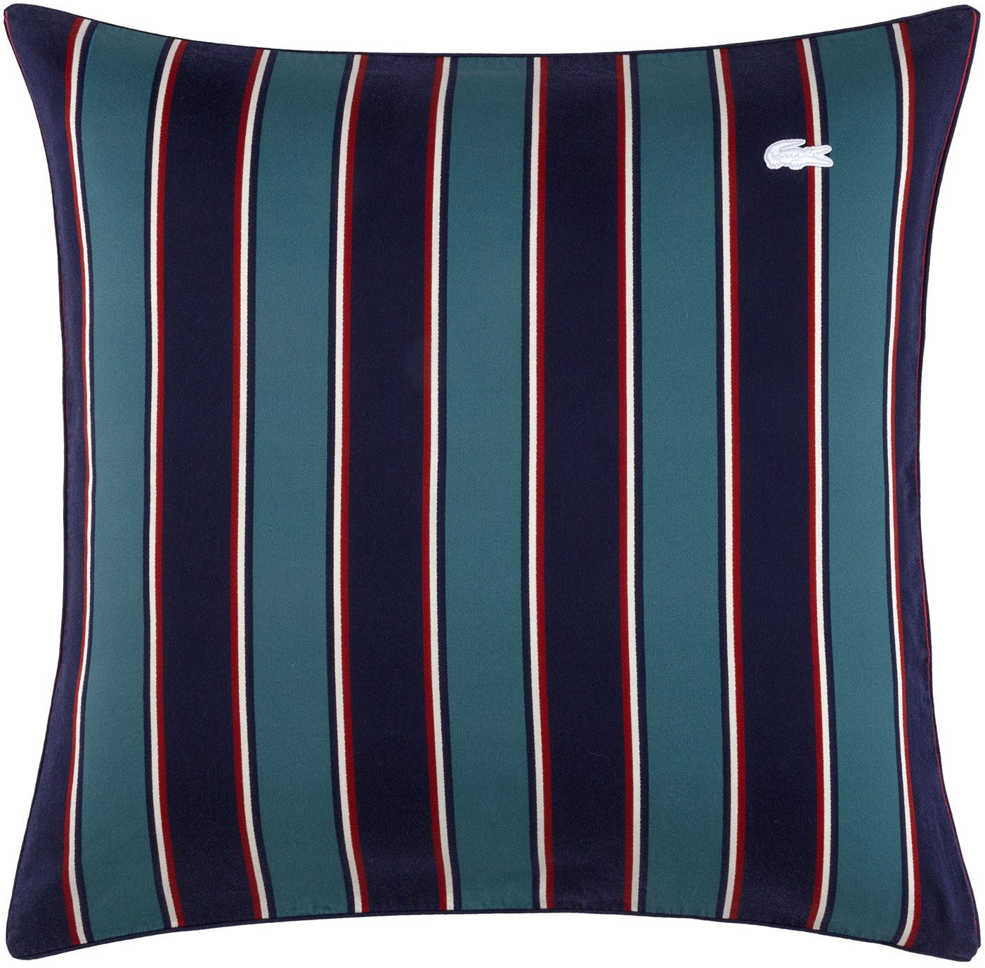 Lacoste Wendebettwäsche LBOLD, Satin, 2 teilig, ab Größe 135x200 cm, PREMIUM Satin, Streifen Design, 100% Baumwolle