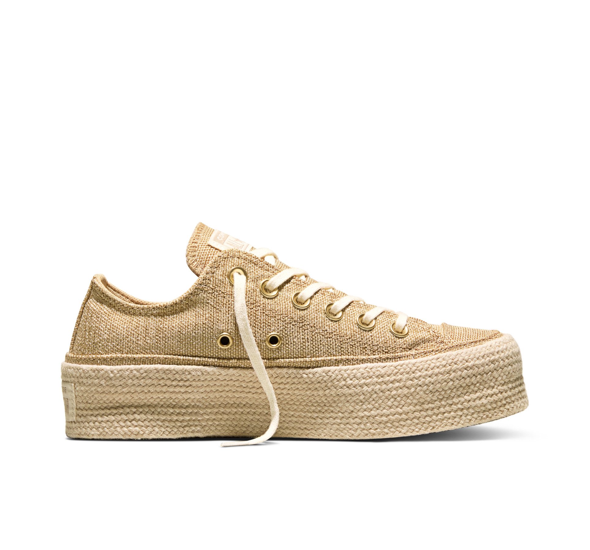 Converse CHUCK TAYLOR ALL STAR LIFT ESPADRILLE Sneaker sportlicher Stil, mit profiliertem Laufsohlenprofil, mit Schnürung