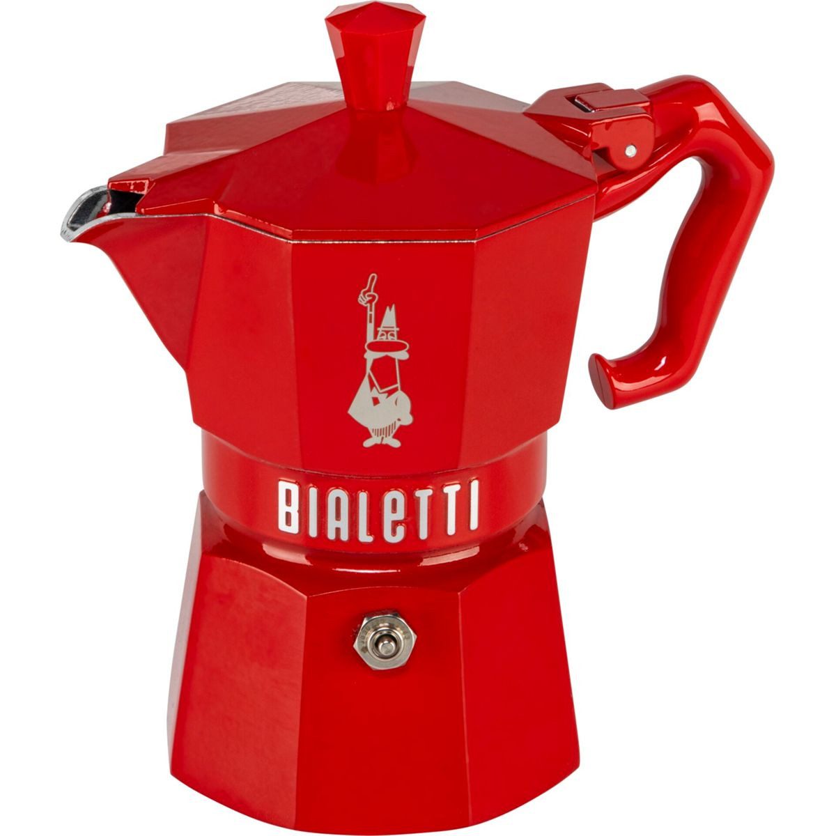 BIALETTI Teebereiter MOKA EXCLUSIVE 3TZ red