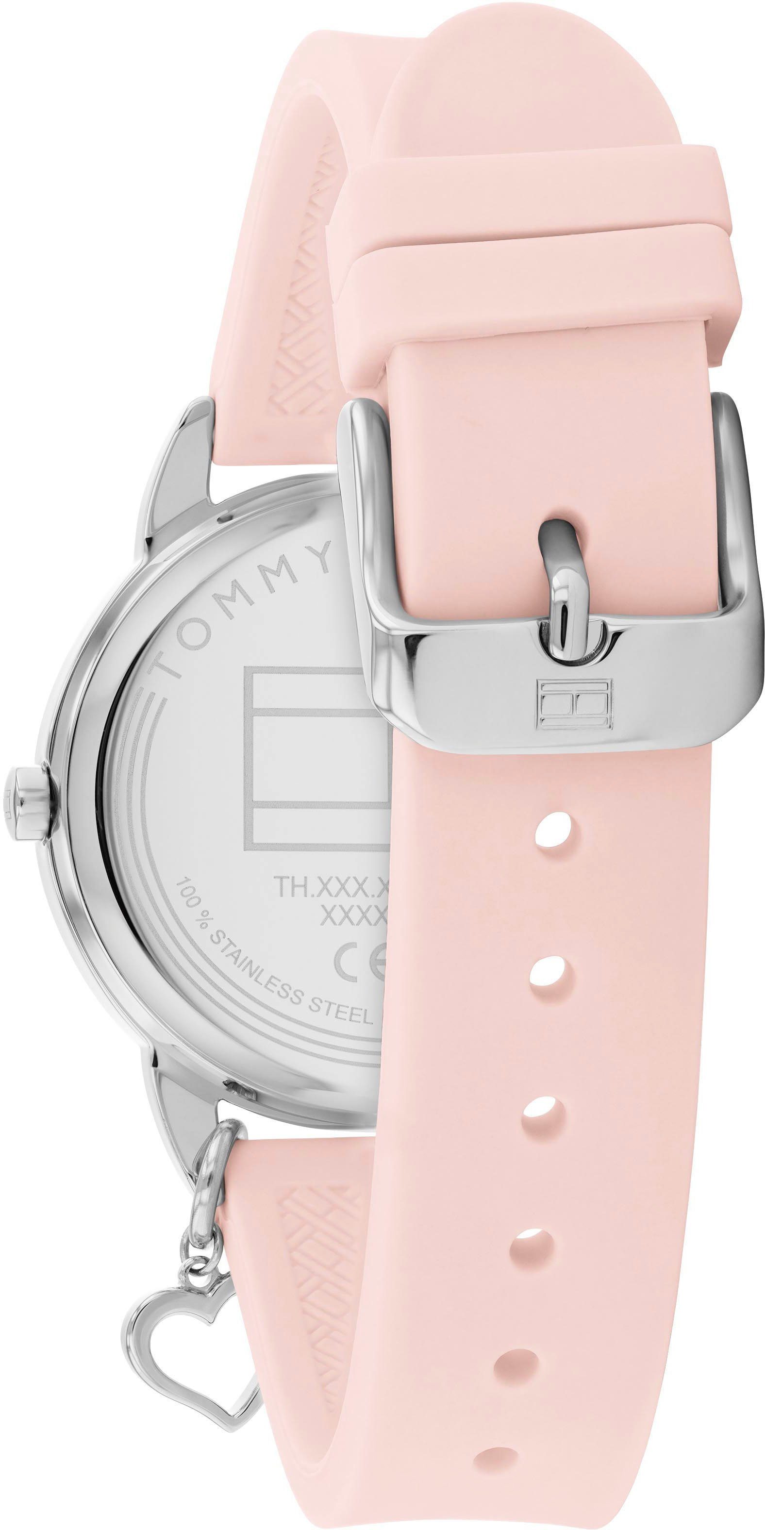 Tommy Hilfiger Quarzuhr GIRLS 1720044, Kinderuhr, Armbanduhr, Mädchen, Geschenkidee, Geburtstag, Schulanfang