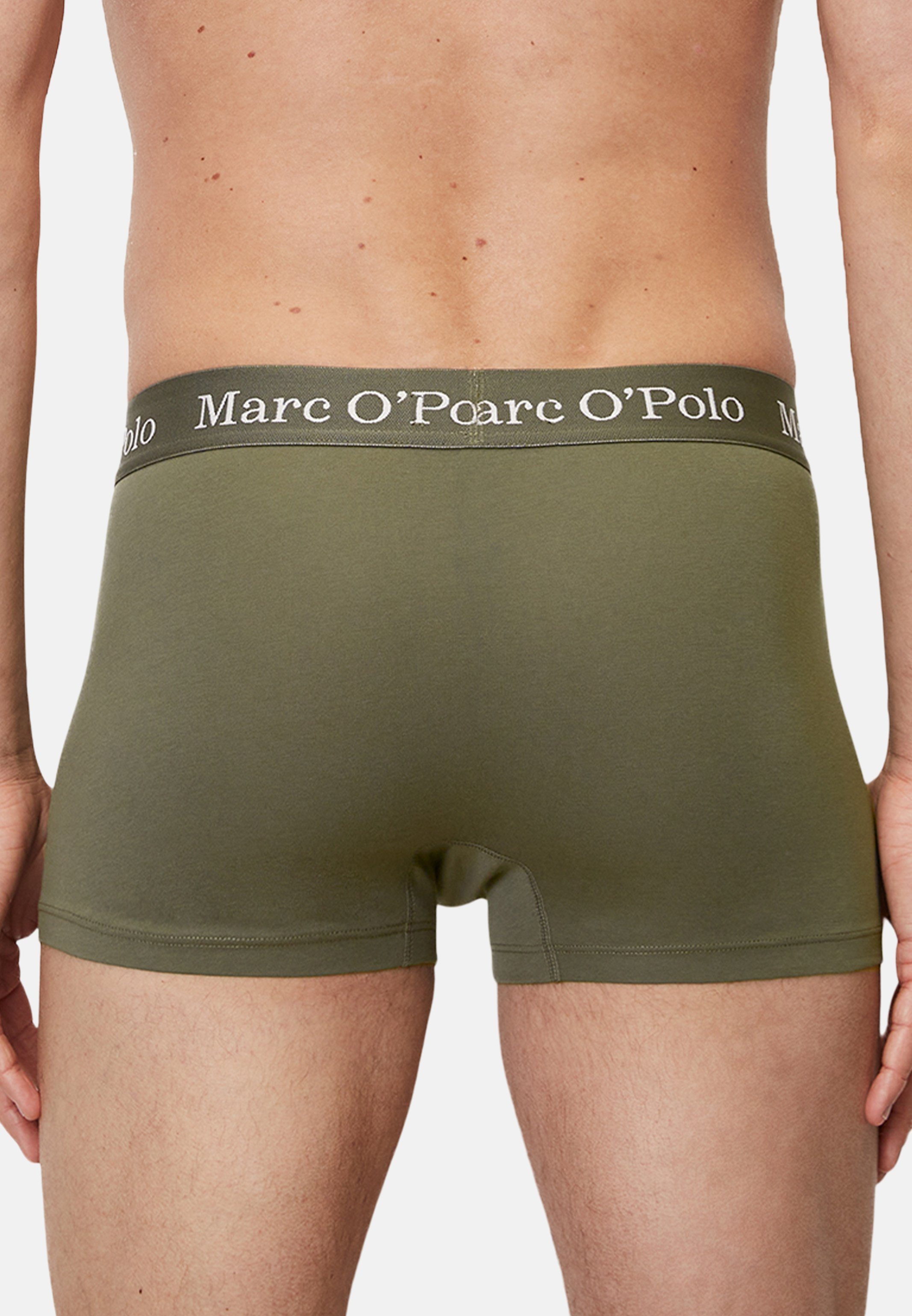 Ohne - Pant Boxer (Spar-Set, Cotton Baumwolle Organic 6er Beetle/Grey Marc Pack 6-St) Elements - Melange/Black Retro Retro / Eingriff Short O'Polo -