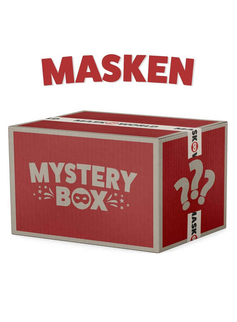 Metamorph Verkleidungsmaske Mystery Box - Masken, Die Wundertüte mit verschiedenen Masken – lass Dich überraschen!