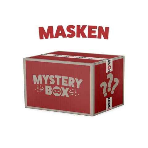Metamorph Verkleidungsmaske Mystery Box - Masken, Die Wundertüte mit verschiedenen Masken – lass Dich überraschen!