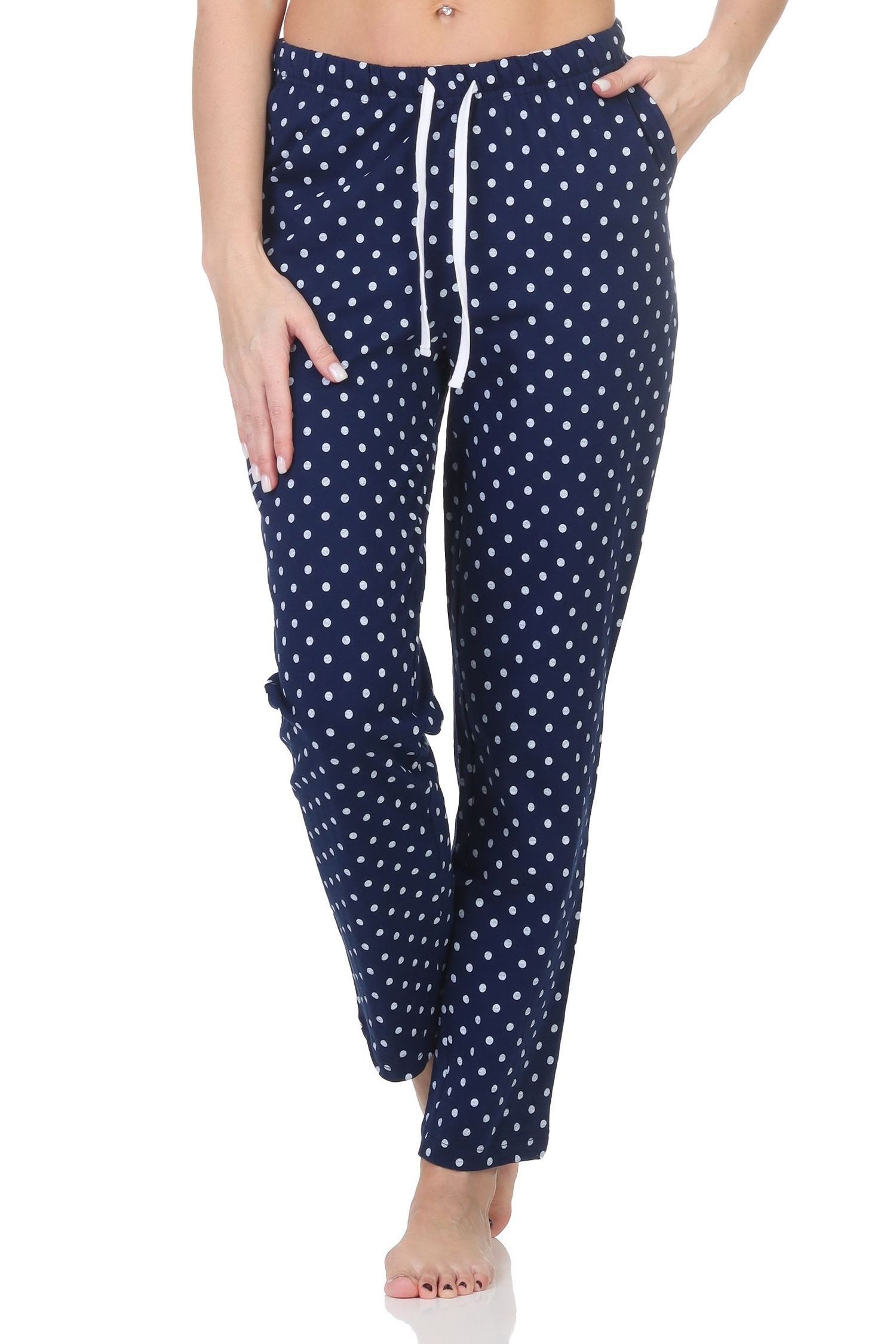 Normann Relaxanzug Damen Pyjama Hose lang Mix & Match - perfekt zu kombinieren