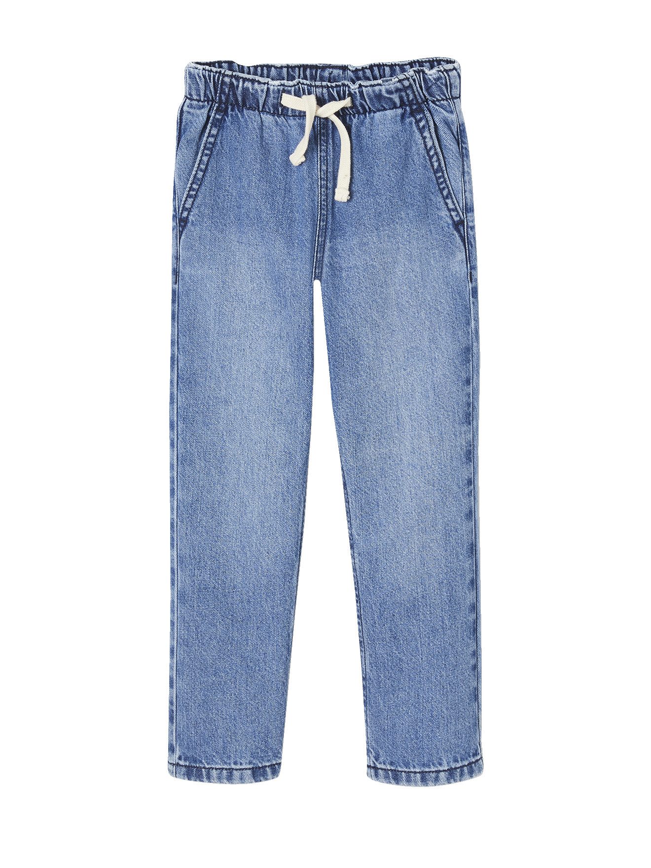 vertbaudet Weite Jeans Weite Jungen Jeans mit Dehnbund Bundweite verstellbar – Bild 2 von 5