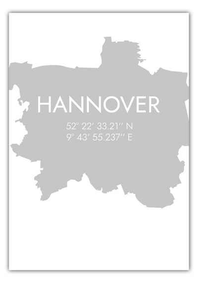 MOTIVISSO Poster Hannover Koordinaten #5