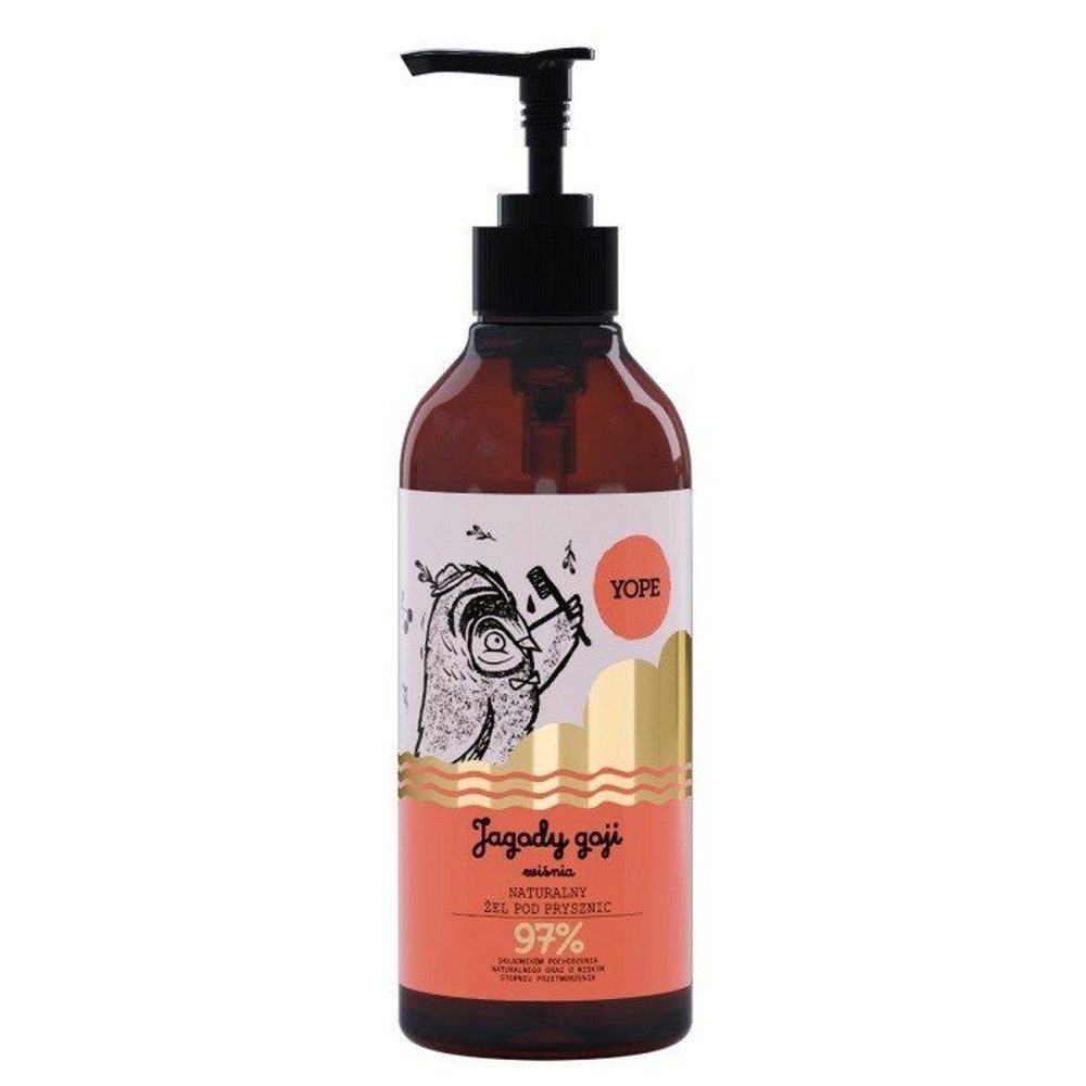 YOPE Duschgel YOPE Natürliches Duschgel Goji Beere und Kirsche 400ml
