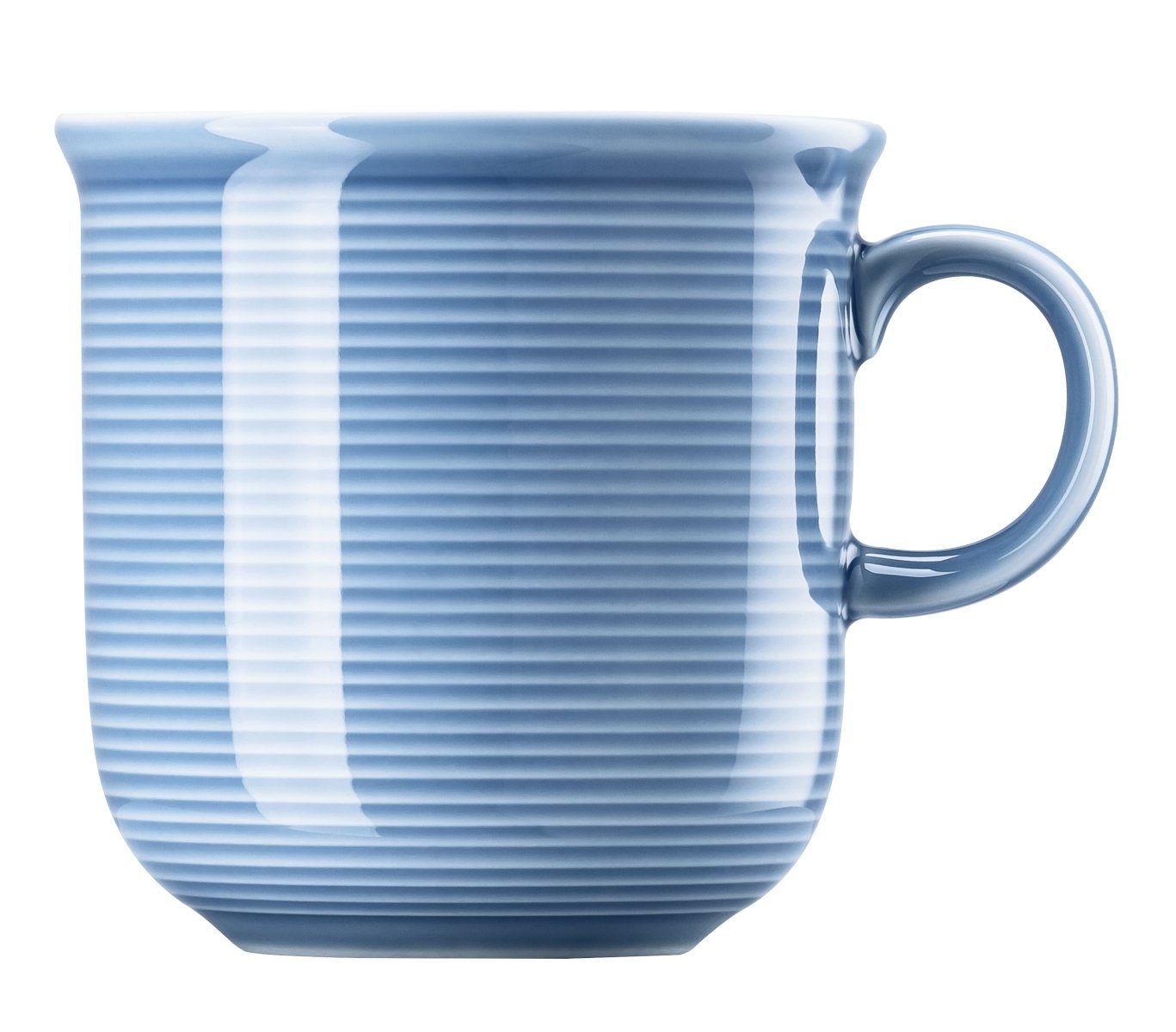 Thomas Porzellan Becher Trend Colour Arctic Blue Becher mit Henkel, Porzellan, Tassen