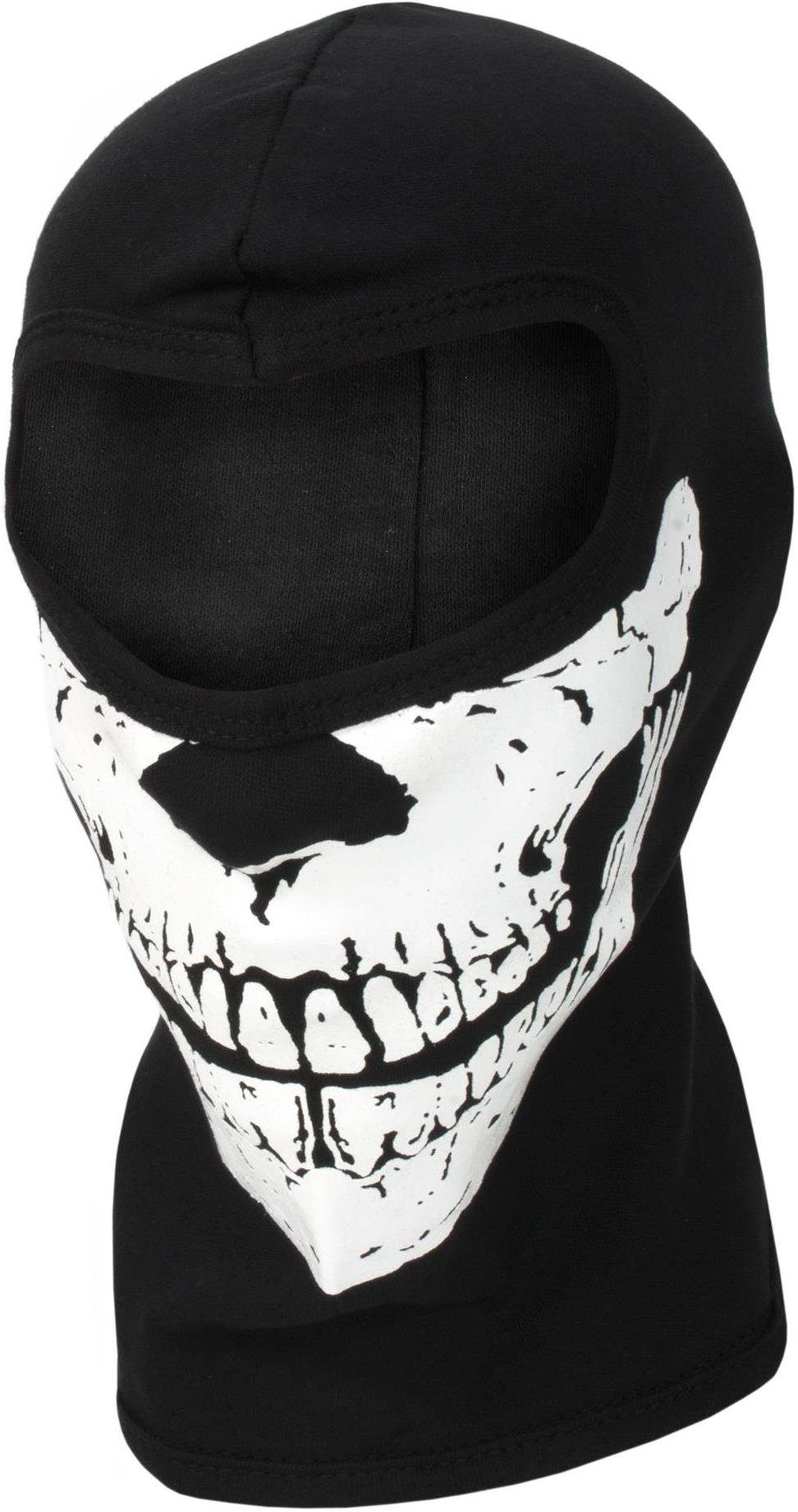 normani Skimütze Sturmhaube 1-Loch aus Baumwolle mit Totenkopfmotiv Gesicht günstig online kaufen