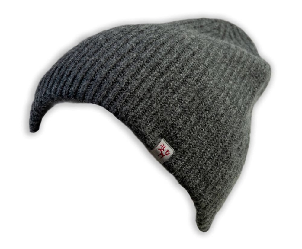 Börjesson Handskar Beanie Kulan Doppelstrickmütze aus Schweden im modernen Beanie-Stil Hochwertige Materialmischung